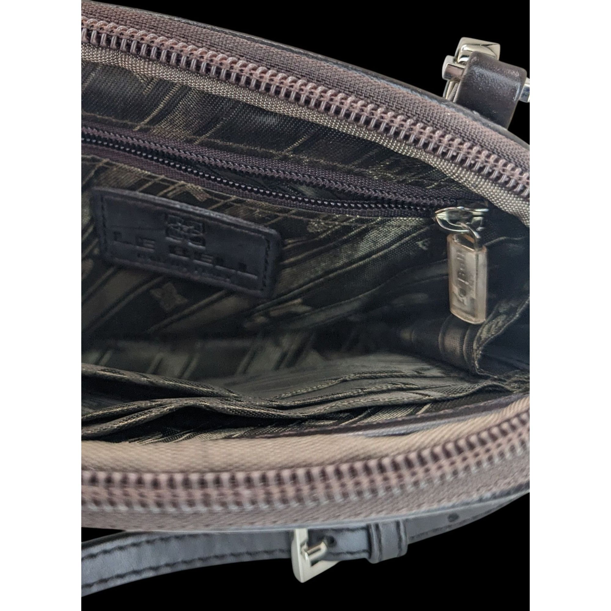 Other Le Belle Vintage Italian Crossbody Monogram Handbag Brown & Size ONE SIZE - 8 Thumbnail