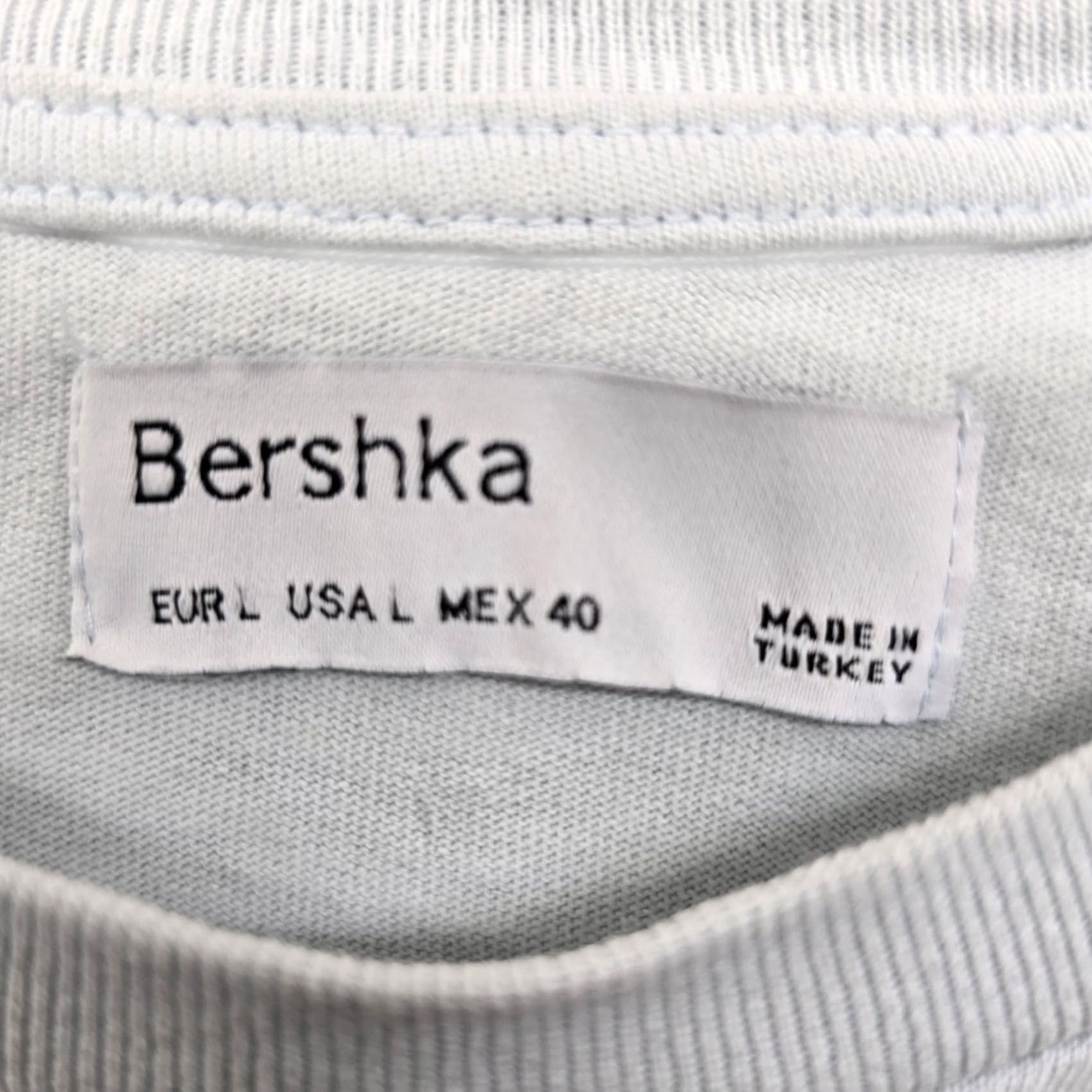 Bershka Bershka Men’s Light Blue Anime Graphic T-Shirt Size L Size US L / EU 52-54 / 3 - 3 Thumbnail
