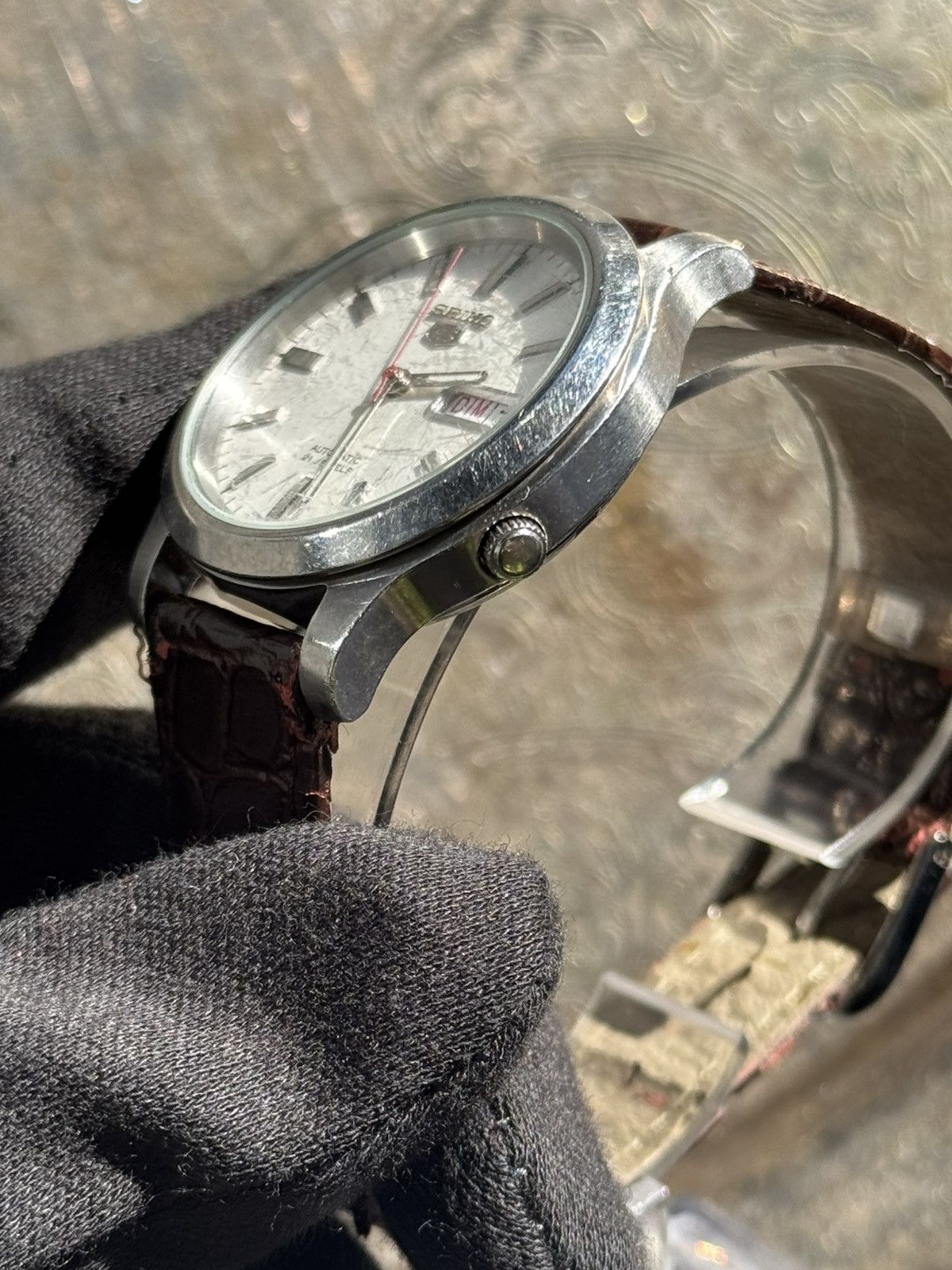 Seiko Seiko 5 Japan Made Automatic 21 Jewels SNKE01J1 Size 36 - 7 Thumbnail