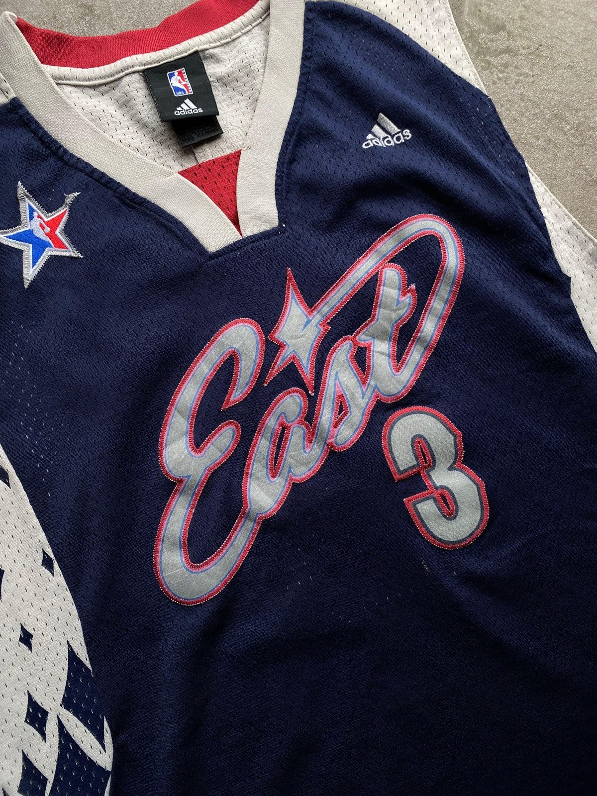 Adidas Adidas 2007 NBA All-Star Game Las Vegas East Dwyane Wade #3 Size US M / EU 48-50 / 2 - 2 Thumbnail