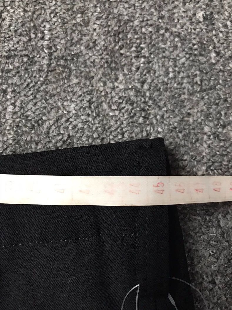 Yohji Yamamoto Yohji Yamamoto Black Wool Casual Pants-2506 Size US 26 / EU 42 - 6 Thumbnail