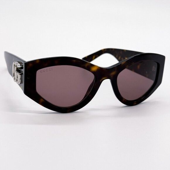 Gucci NEW GUCCI GG1951S 002 SUNGLASSES HAVANA BROWN WOMEN CAT EYE Size ONE SIZE - 5 Thumbnail