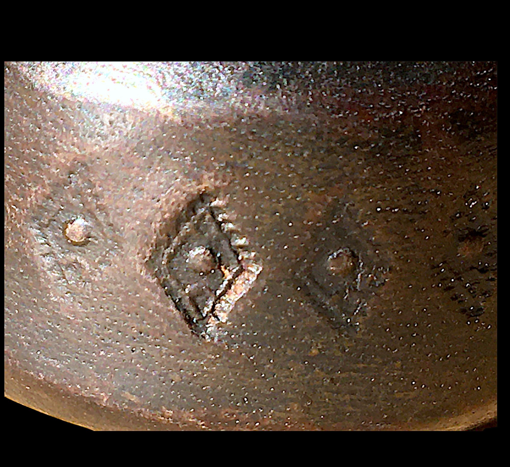 Vintage Tuareg Leather and Brass Cuff Bracelet – Algeria 1970s Size ONE SIZE - 10 Thumbnail
