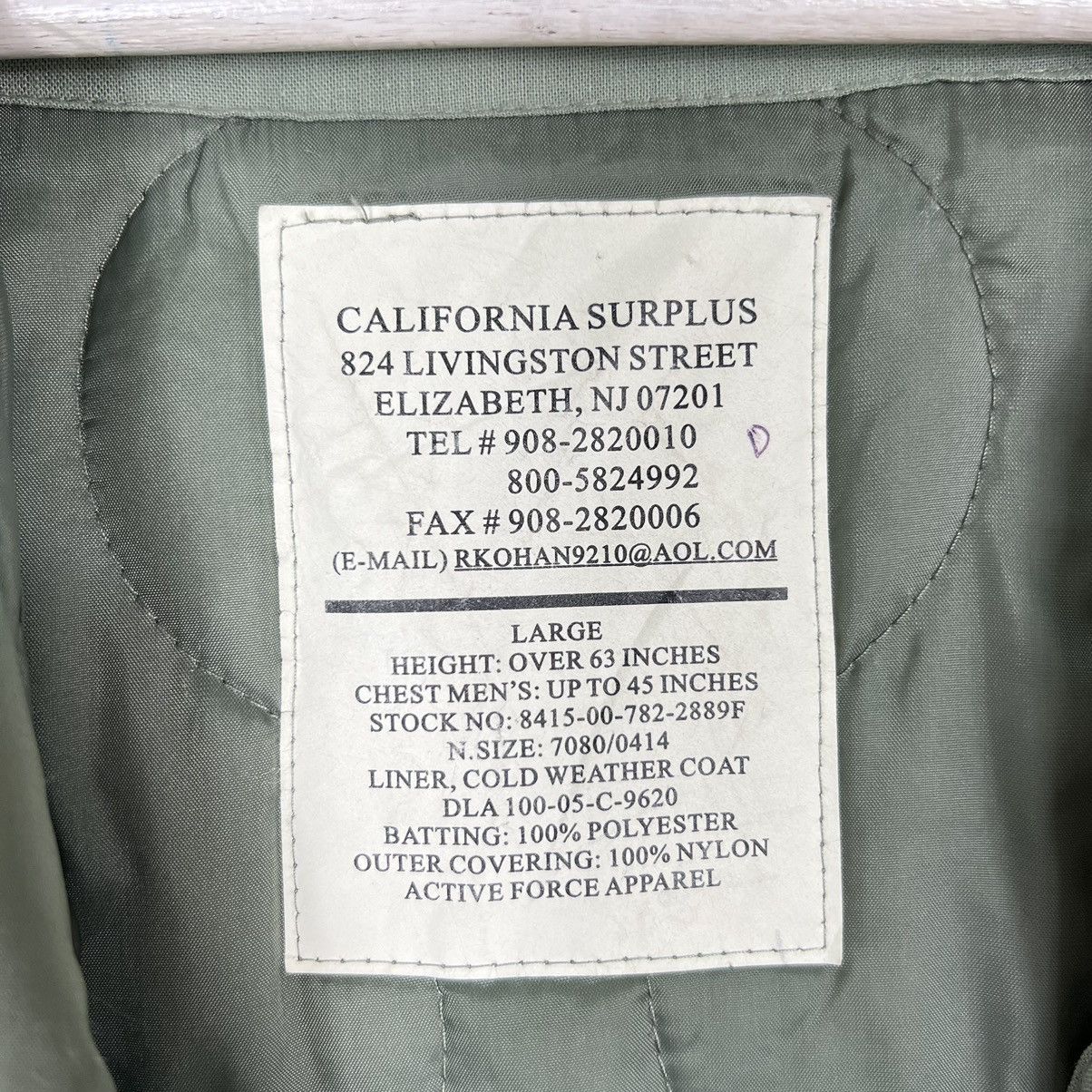 Japanese Brand 🔥 CALIFORNIA SURPLUS LINER QUILTED JACKET Size US L / EU 52-54 / 3 - 13 Thumbnail