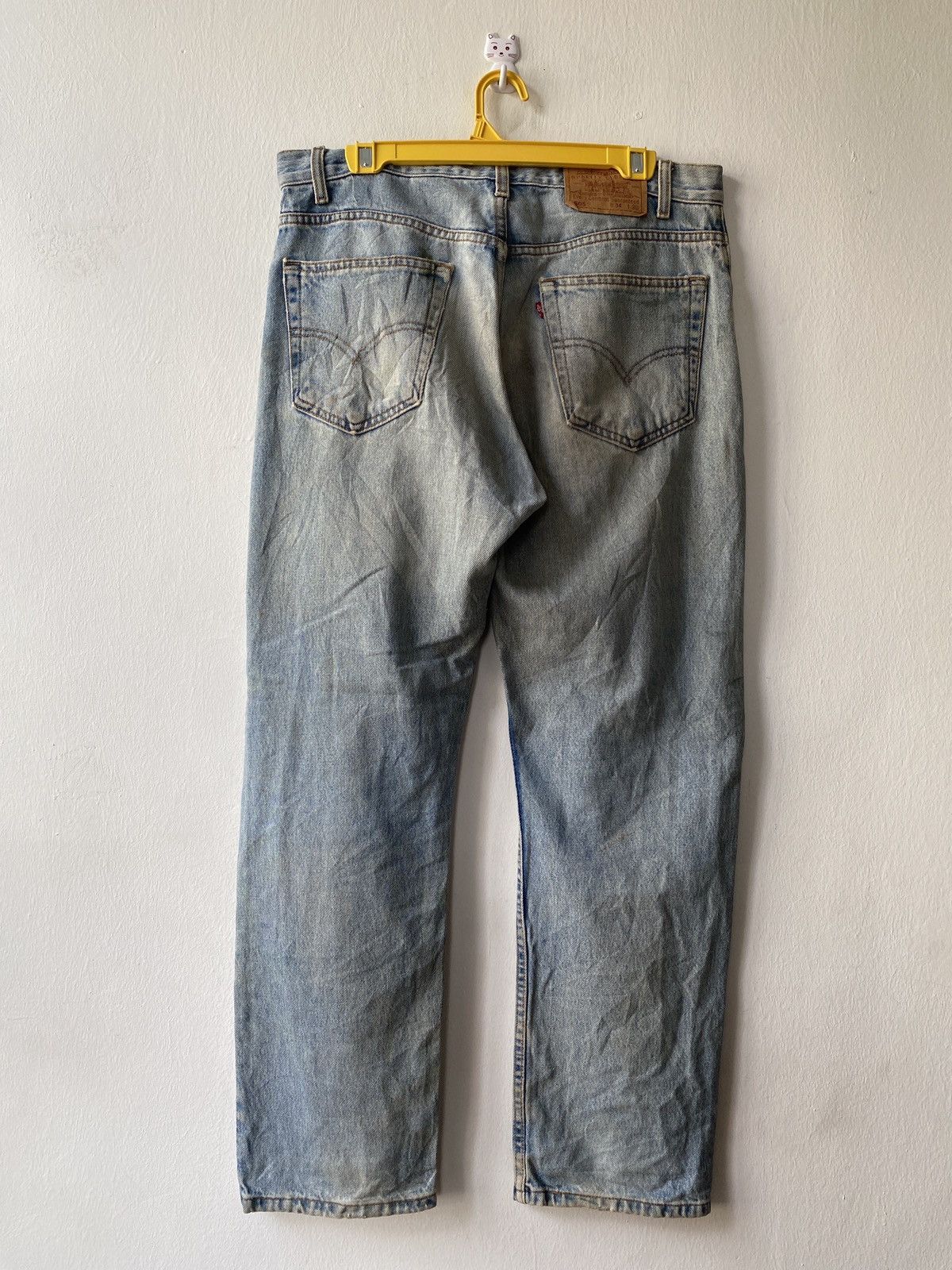 Levi's Vintage 90’s Levi’s 505 Distressed Denim Size US 32 / EU 48 - 2 Thumbnail