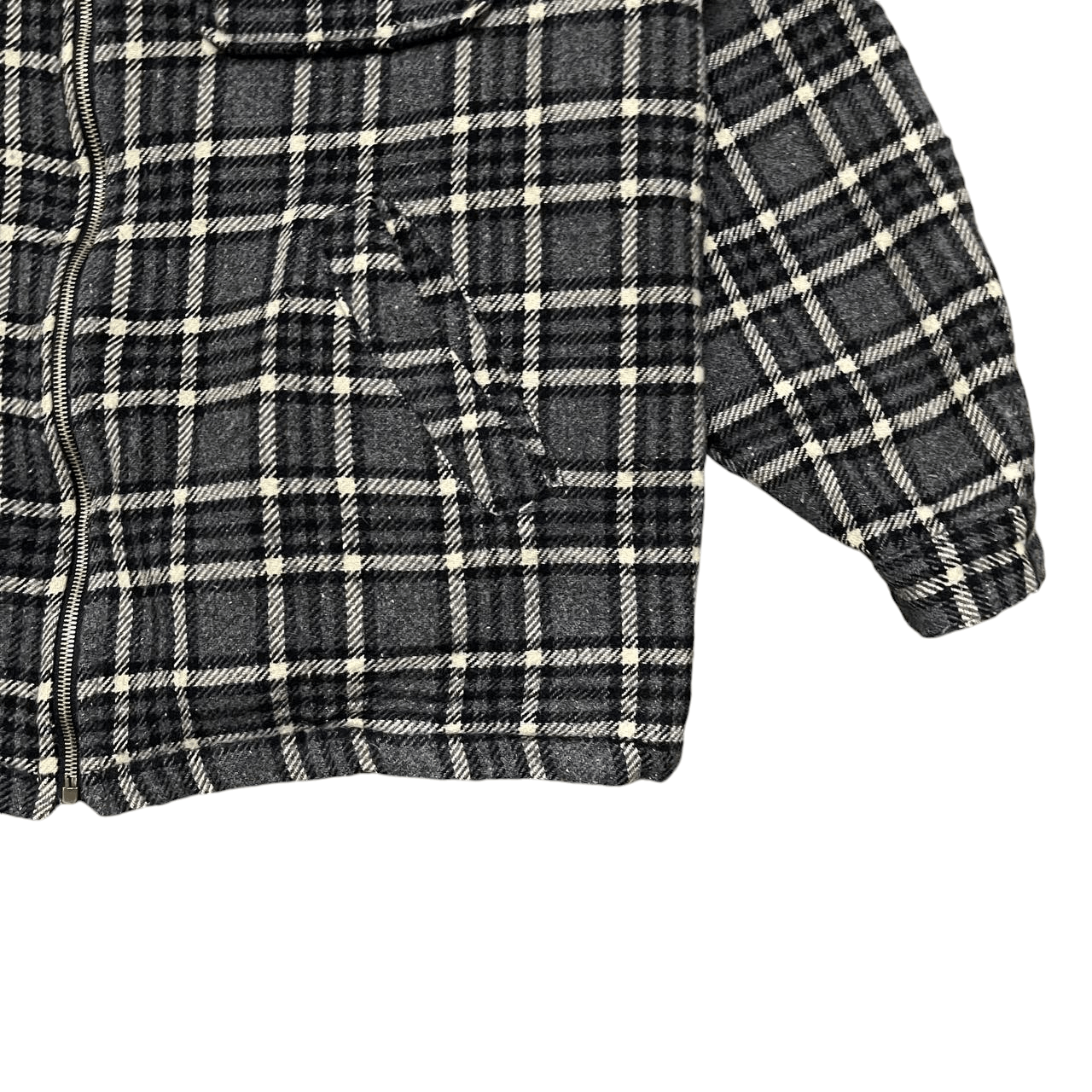 Wrangler Vintage Wrangler Checkered Wool Jacket Sherpa Linning Size US M / EU 48-50 / 2 - 4 Thumbnail