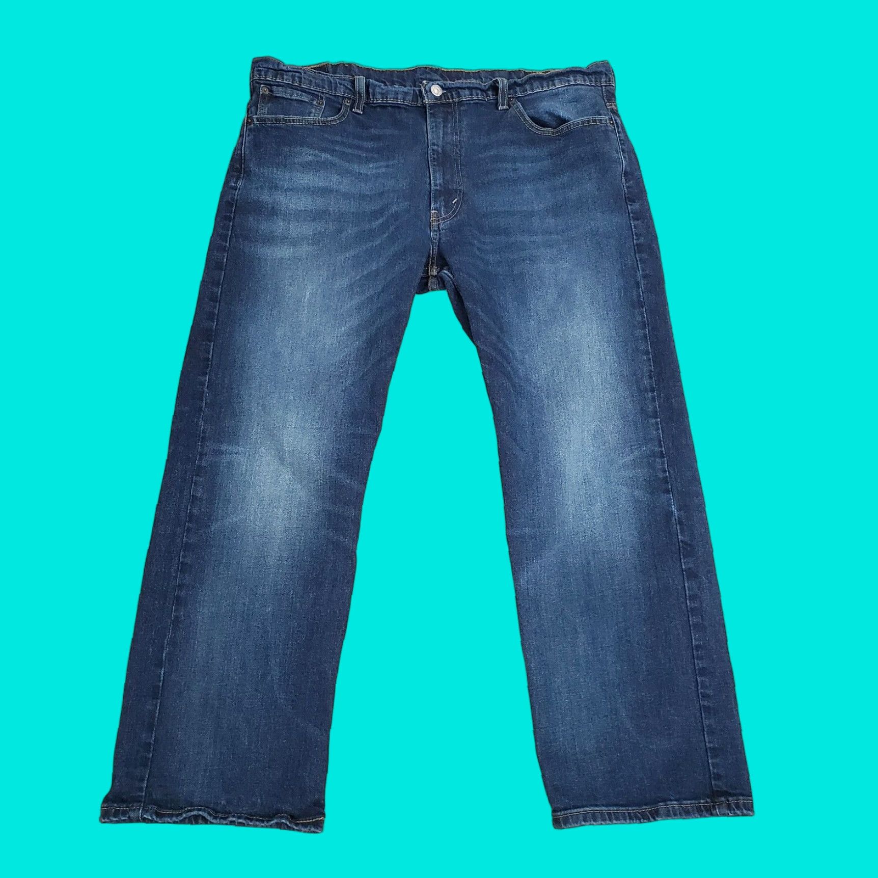 Levi's **Levi's 569 Men's Relaxed Fit 38x28 Blue Straight Jeans Dark Wash** User: Levi's 569 Men's Relaxed Fit 38x28 Blue Straight Jeans Dark Wash Size US 38 / EU 54 - 1 Thumbnail