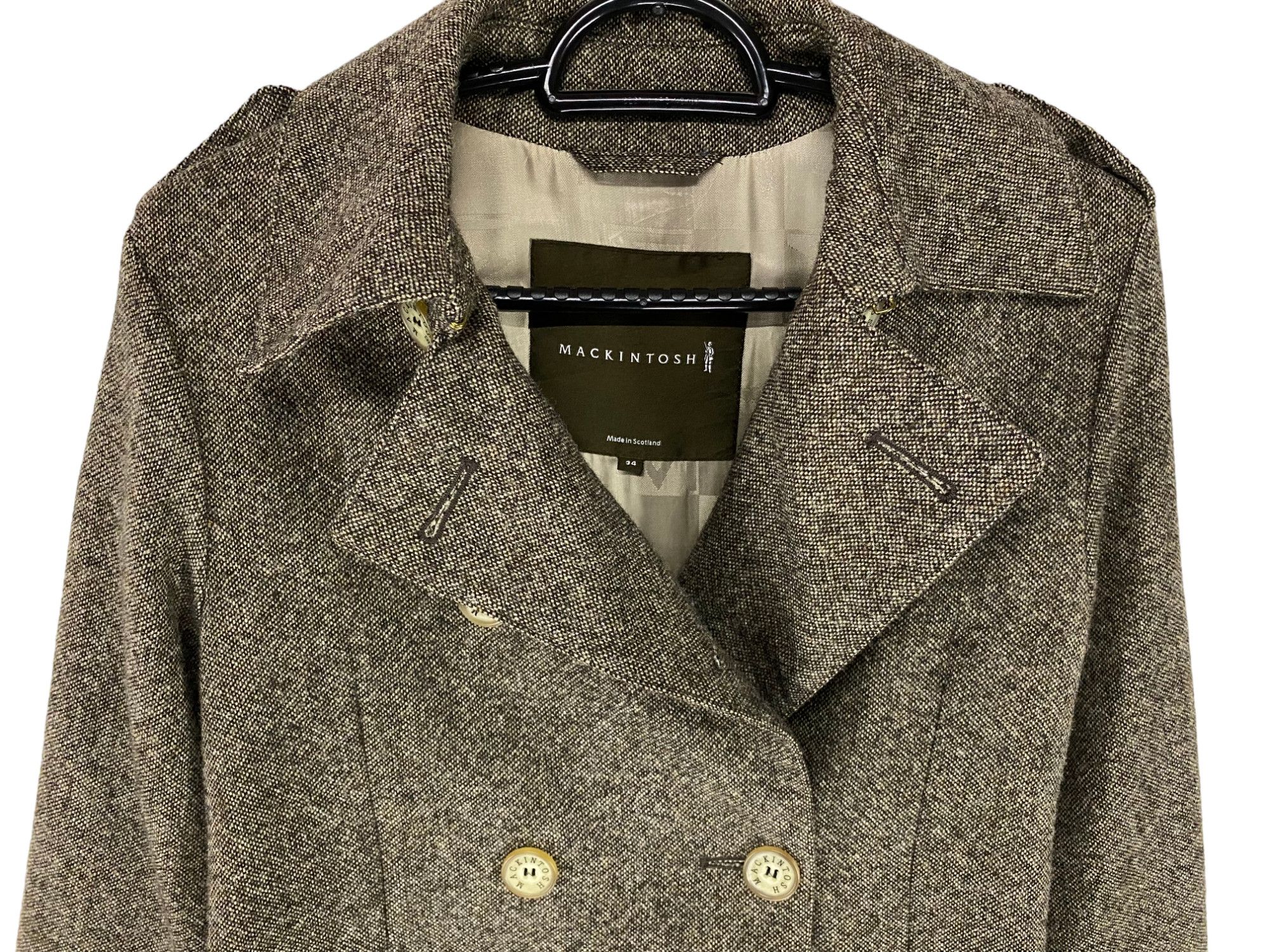 Designer × Mackintosh Mackintosh double breasted wool coat Size US XS / EU 42 / 0 - 4 Thumbnail