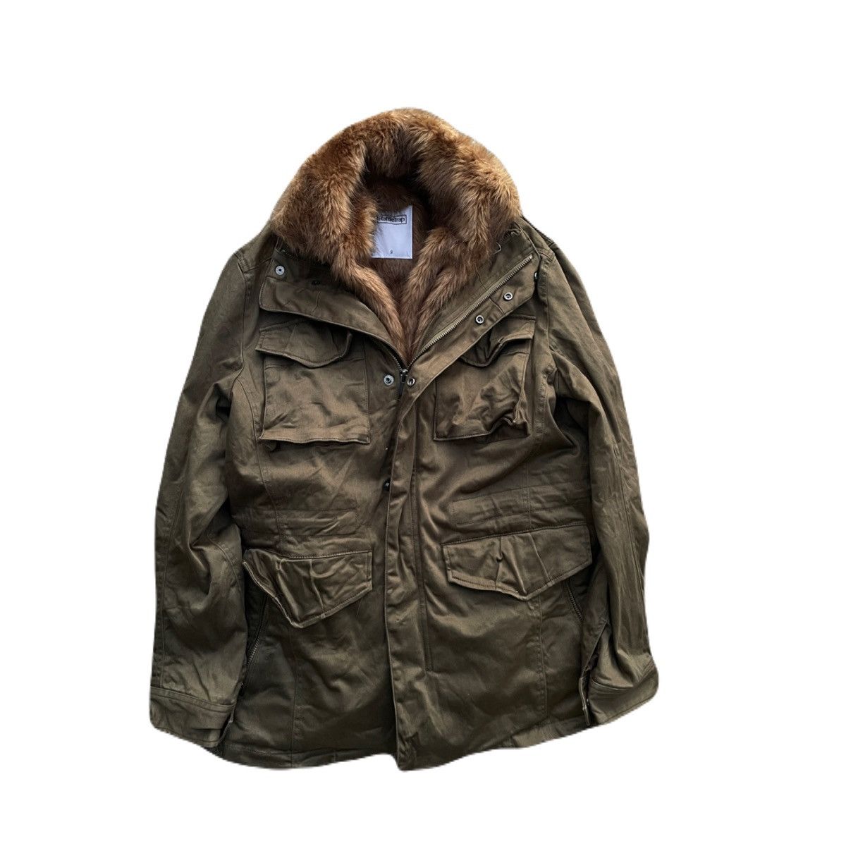 If Six Was Nine 2000s Japanese archive military fur field jacket vkei y2k Size US S / EU 44-46 / 1 - 2 Thumbnail