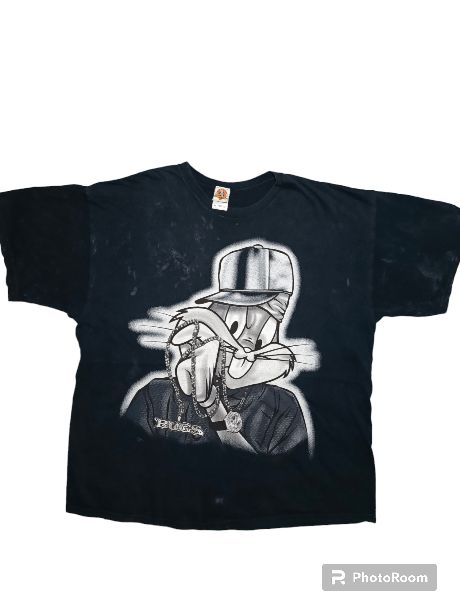 Vintage Super Rare!! Vintage Gangster Bugs Bunny Looney Tunes Tee Grailed