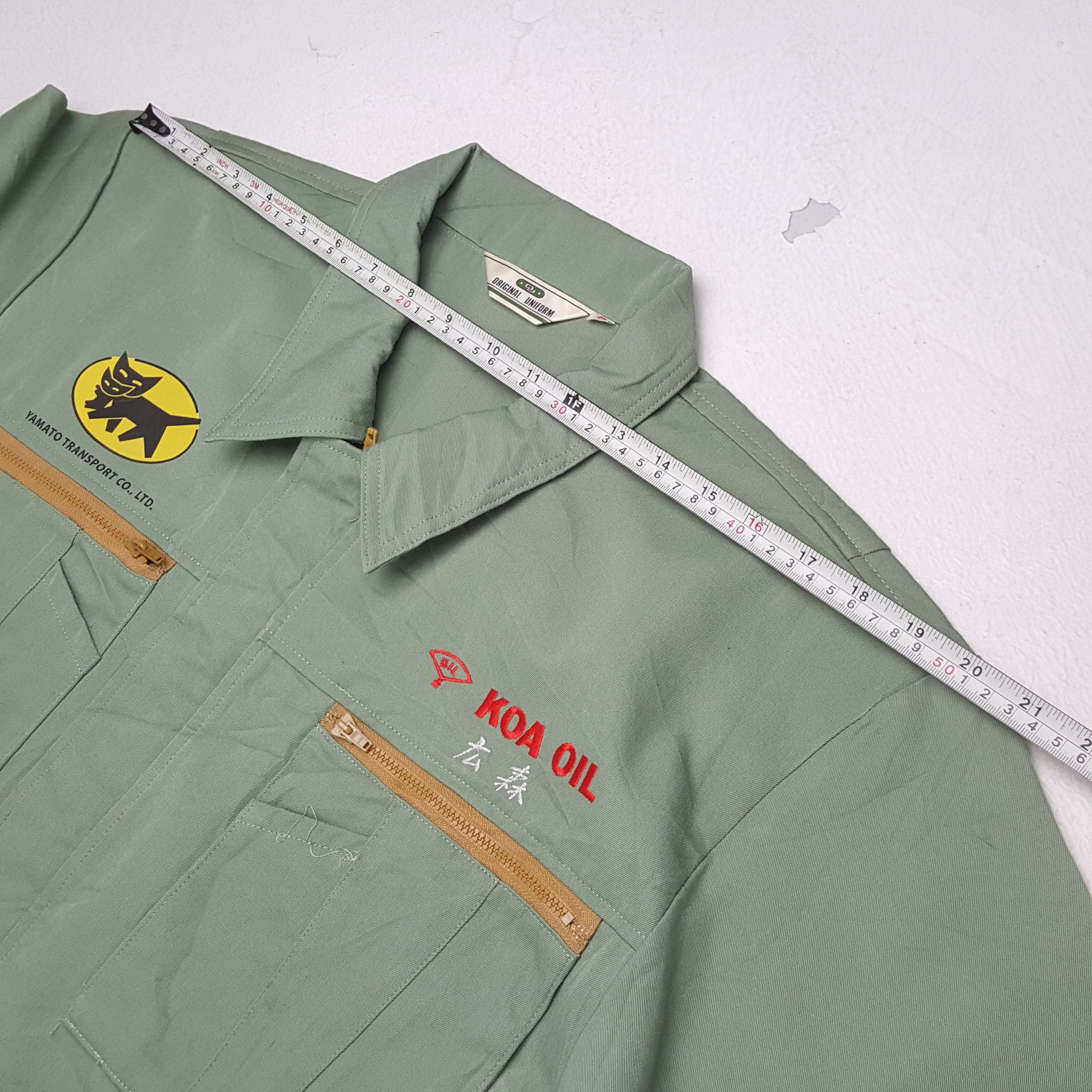 Japanese Brand × Vintage YAMATO TRANSPORT Japanese Workwear Custom Art Jacket Size US L / EU 52-54 / 3 - 5 Thumbnail