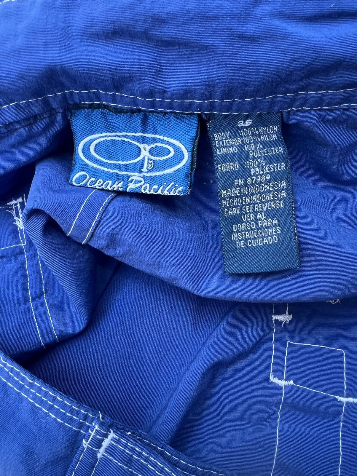 Ocean Pacific Vintage OP Ocean Pacific Surf Shorts Size US 36 / EU 52 - 4 Thumbnail