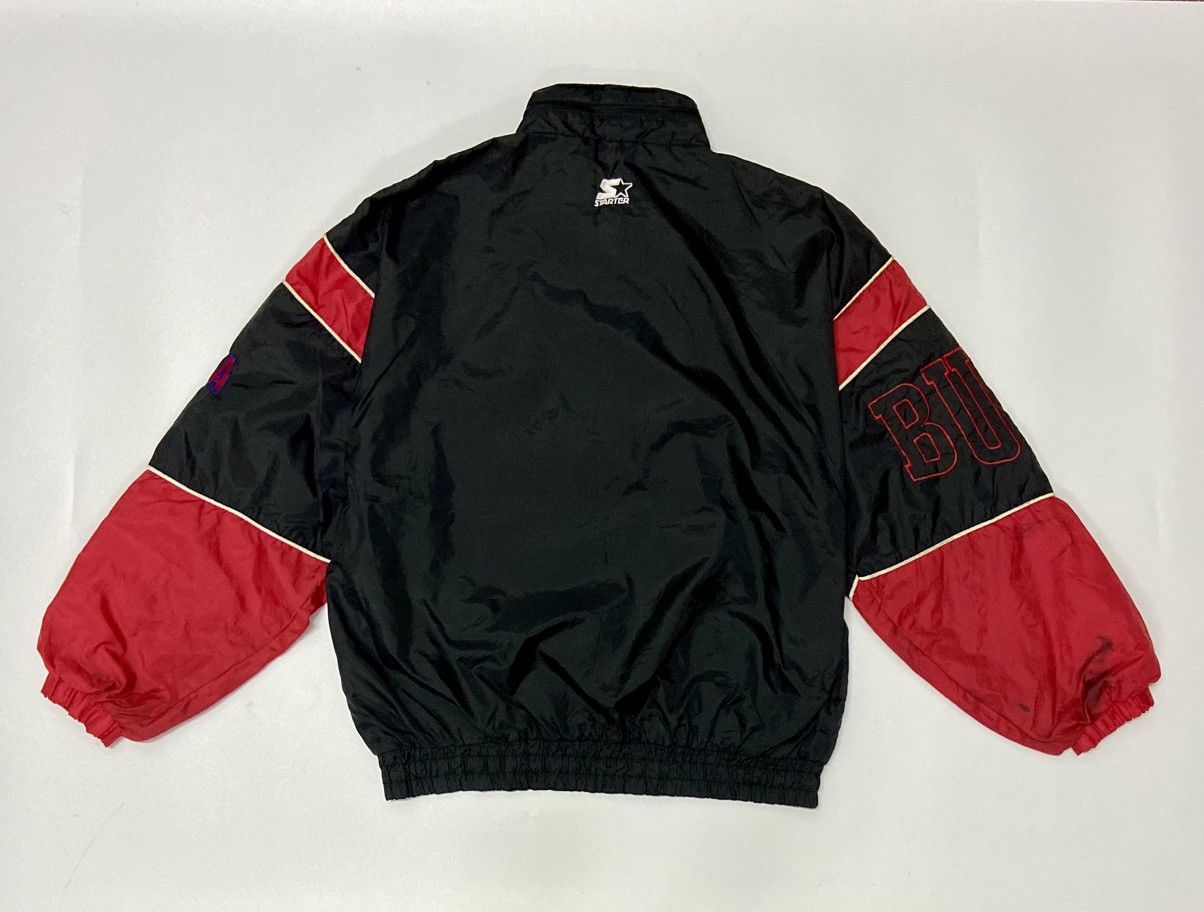 NBA × Vintage VINTAGE 90'S CHICAGO BULLS WINDBREAKER Size US L / EU 52-54 / 3 - 6 Thumbnail