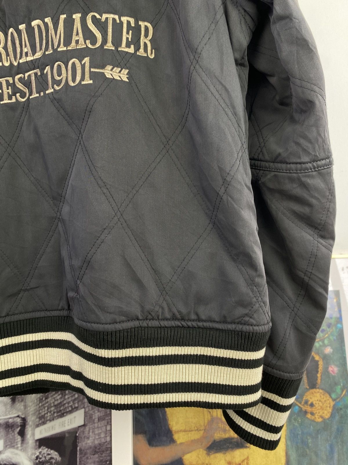 Indian Motorcycle Indian Motorcycle “Road Master” Black Stadium Jacket Size US M / EU 48-50 / 2 - 13 Thumbnail
