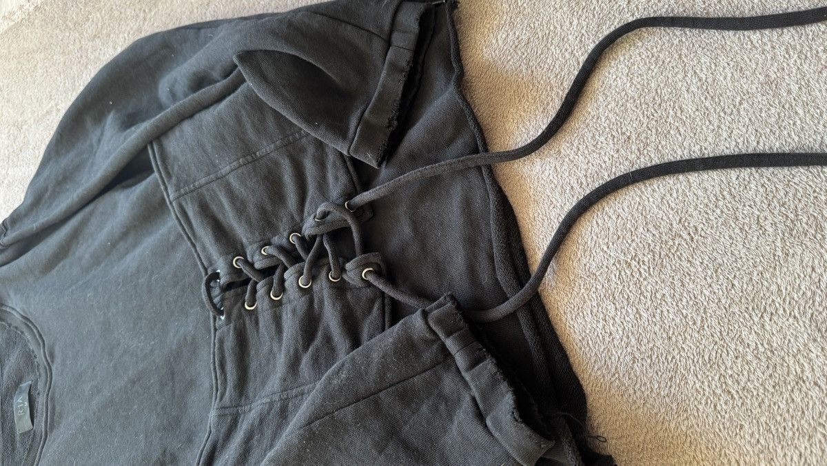 If Six Was Nine RTA Sweater Colette Corset Waistband Distressed Grunge y2k Size US M / EU 48-50 / 2 - 6 Thumbnail
