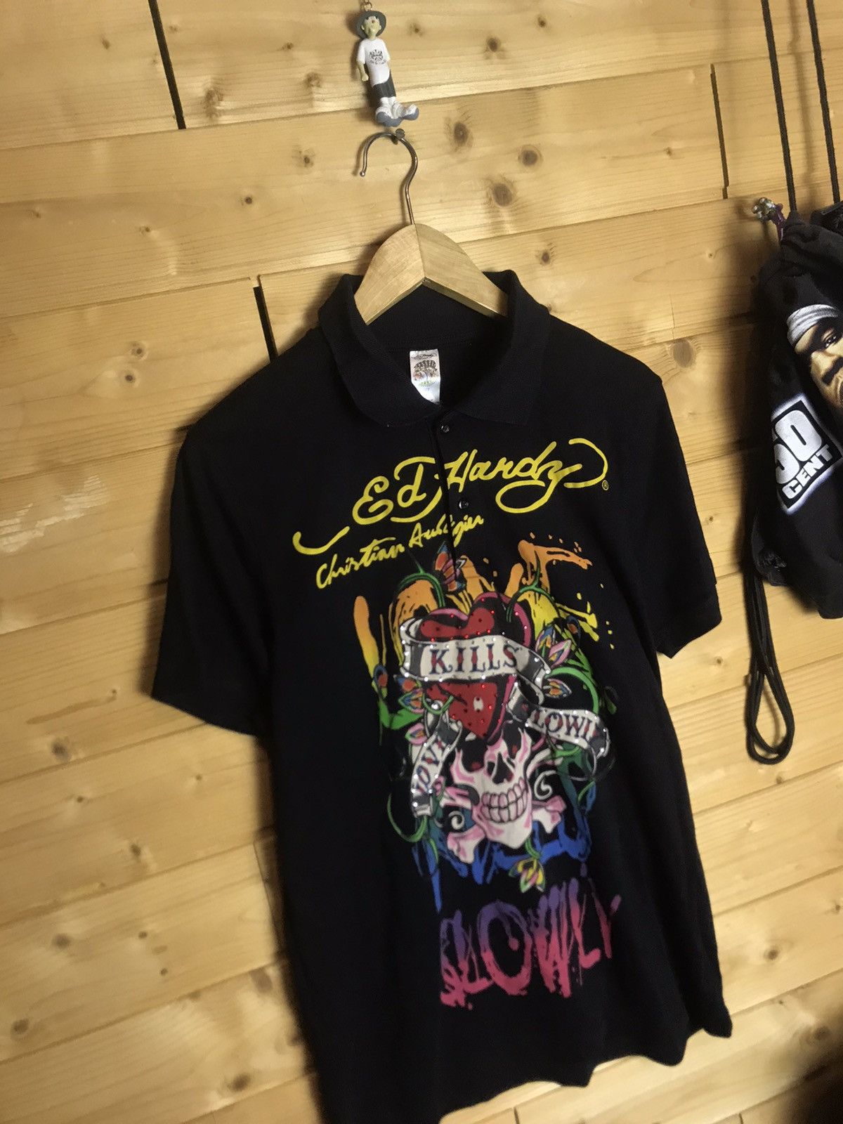 Ed Hardy Ed Hardy graphics polo Size US L / EU 52-54 / 3 - 3 Thumbnail