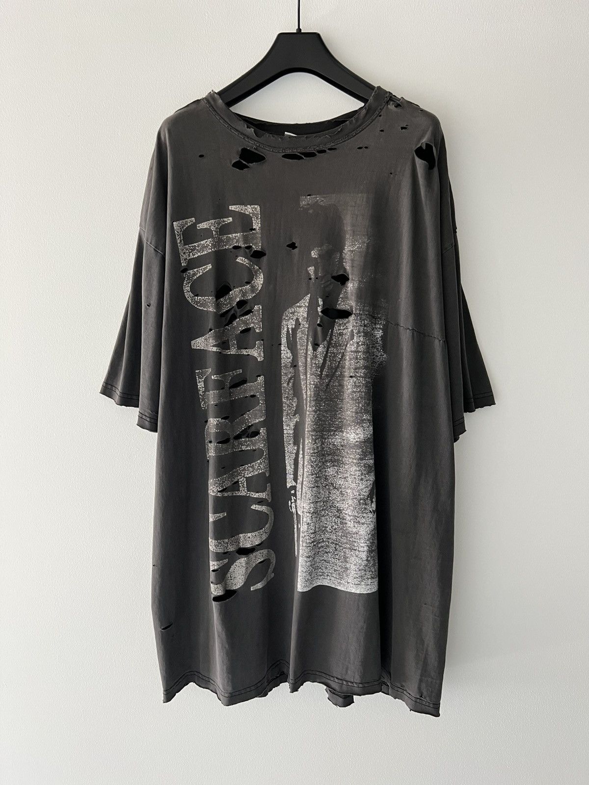 Vintage Vintage Thrashed Repaired “Scarface” Tee Size US XL / EU 56 / 4 - 7 Thumbnail