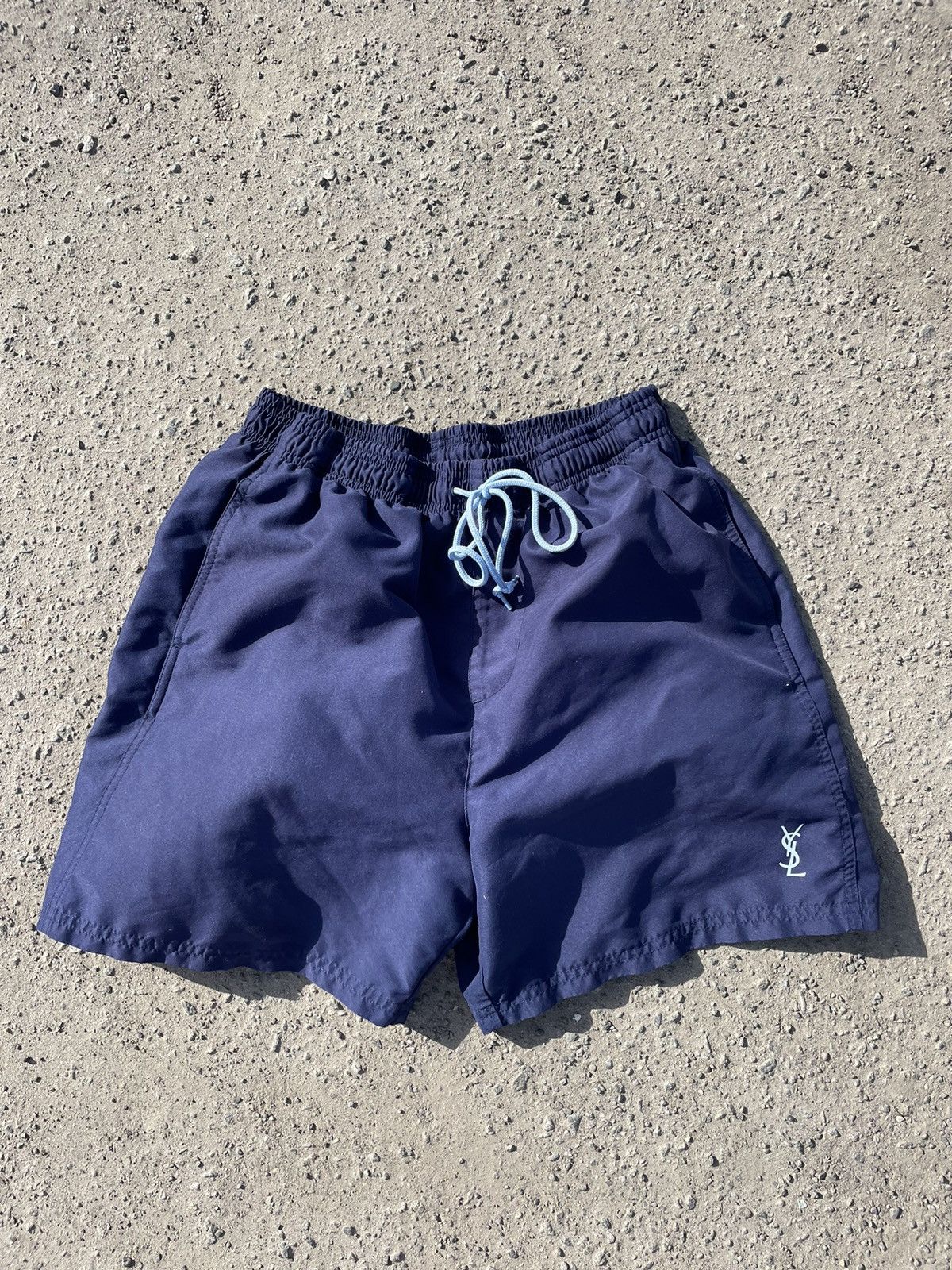 Vintage × Yves Saint Laurent Vintage YSL Yves Saint Laurent Summer shorts M Size US 35 - 1 Thumbnail