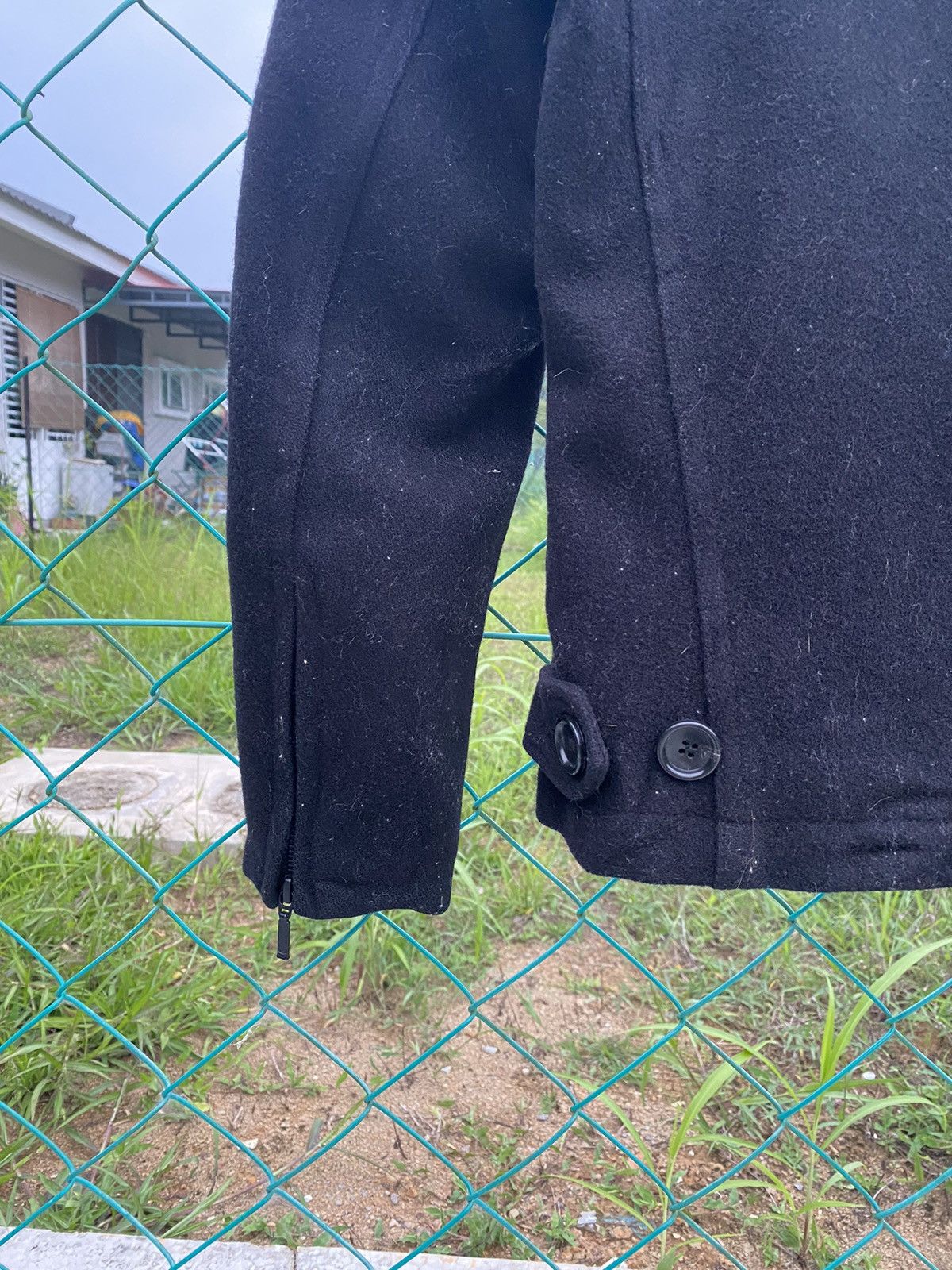 Tornado Mart Tornado Mart Double Breasted Wool Coat Size S / US 4 / IT 40 - 6 Thumbnail