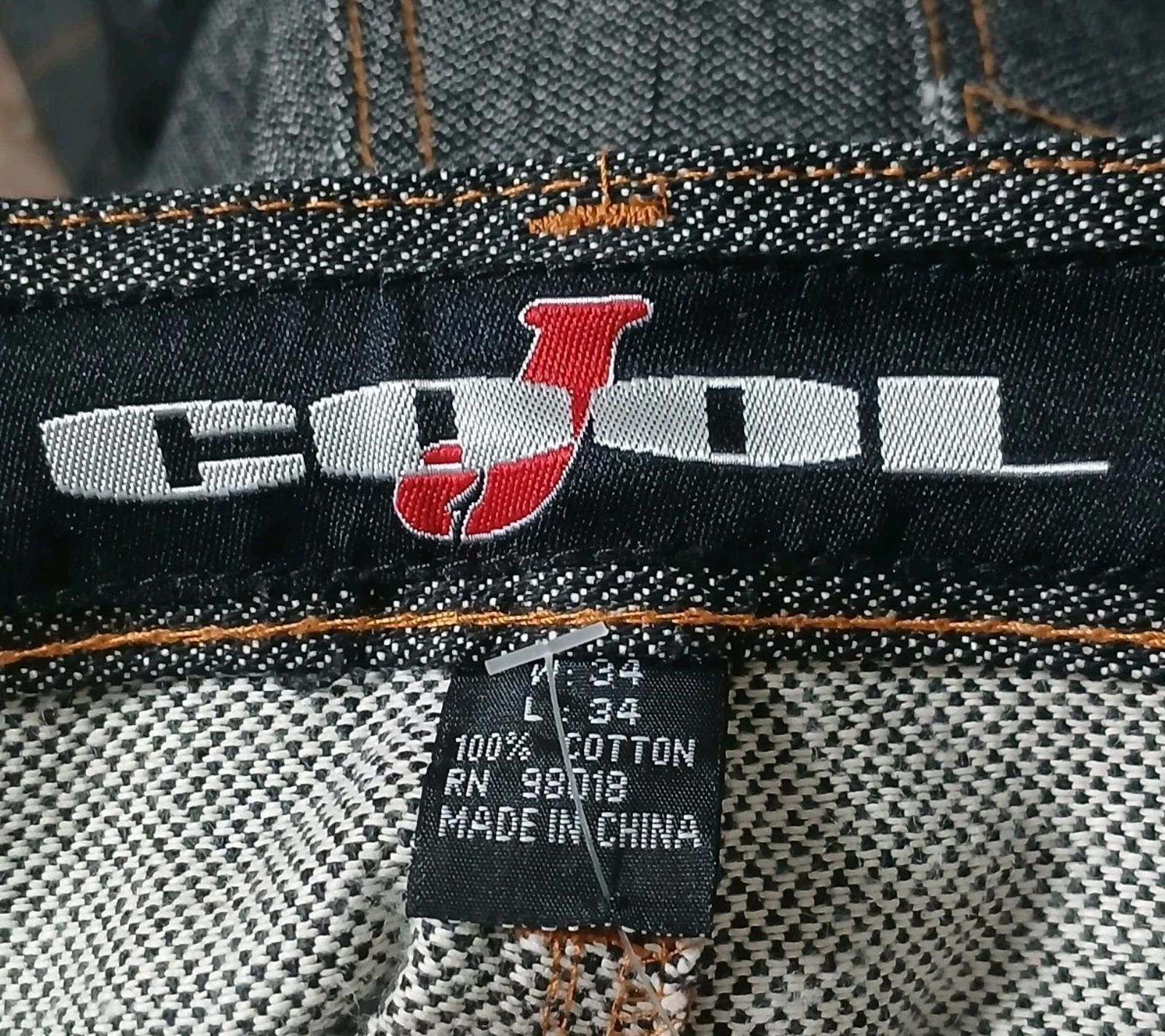 Cook Jeans 90's Cool J Baggy Skater 34x34 Skater Wide Leg Men's Jeans Size US 34 / EU 50 - 3 Thumbnail