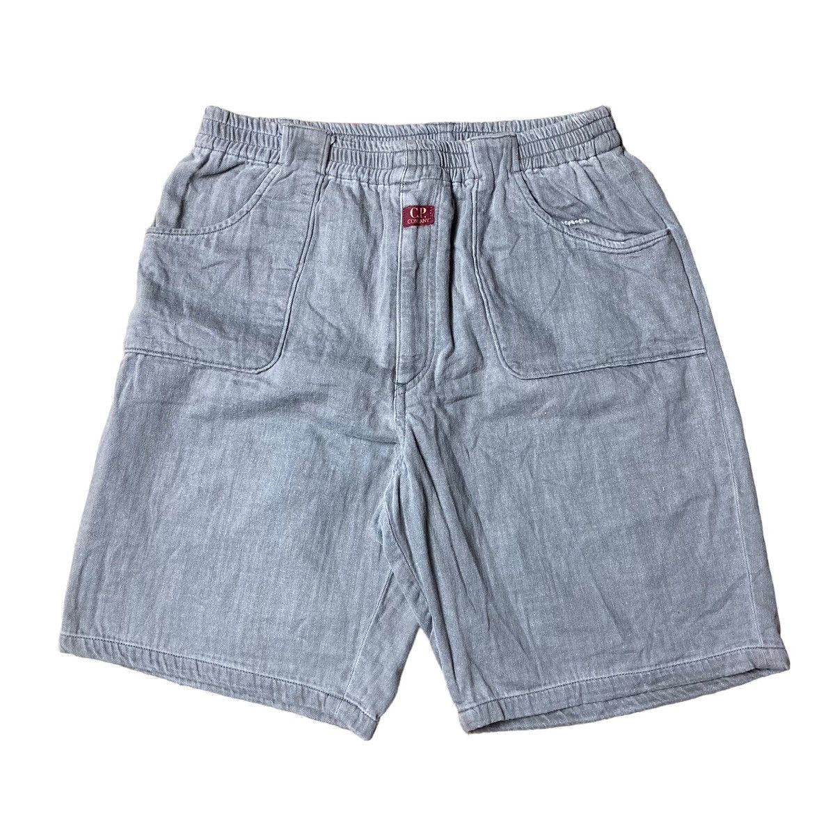 image of C P Company 1990S Cp Company Fatigue Sweet Short Pants in Grey, Men's (Size 30)