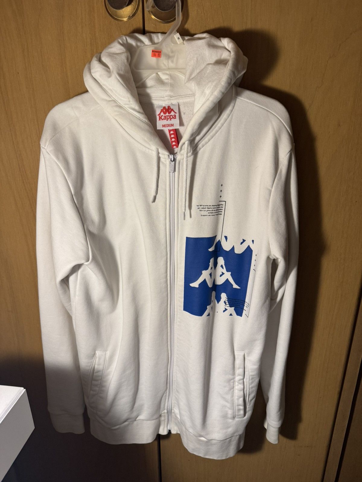 Kappa Kappa White Hoodie Mens-Medium Size US M / EU 48-50 / 2 - 1 Thumbnail