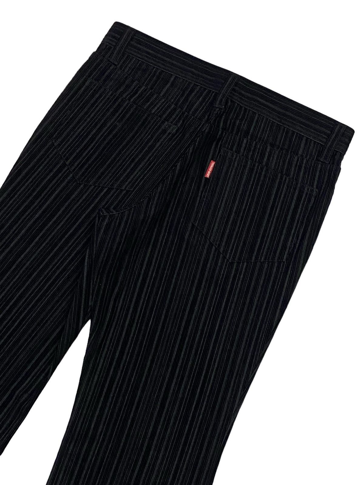 Tornado Mart Tornado Mart Flared Striped Corduroy Cotton Pants Size US 29 - 17 Thumbnail