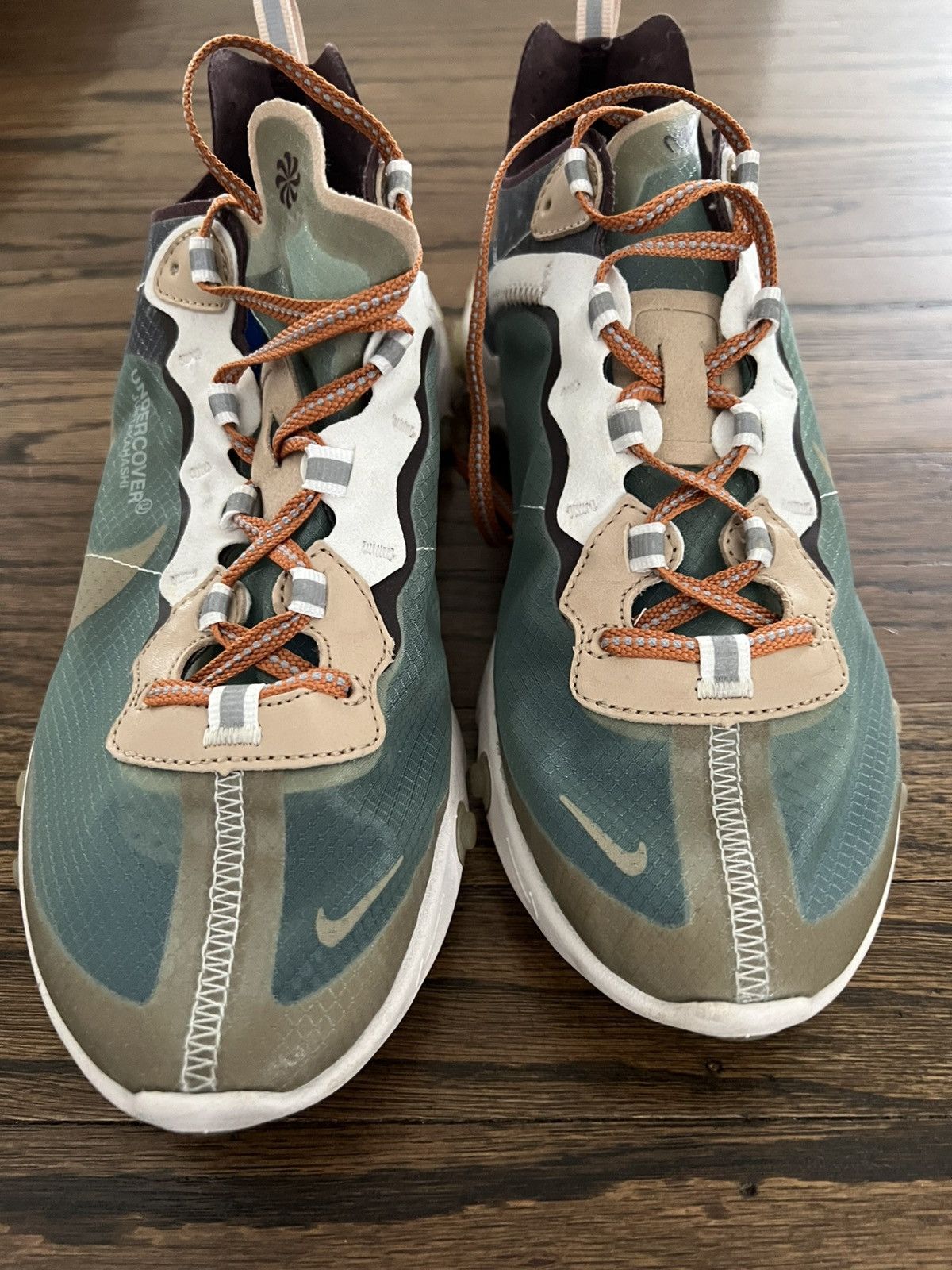 Nike × Undercover Nike x Undercover React Element 87 “Green Mist” Size US 8.5 / EU 41-42 - 4 Thumbnail
