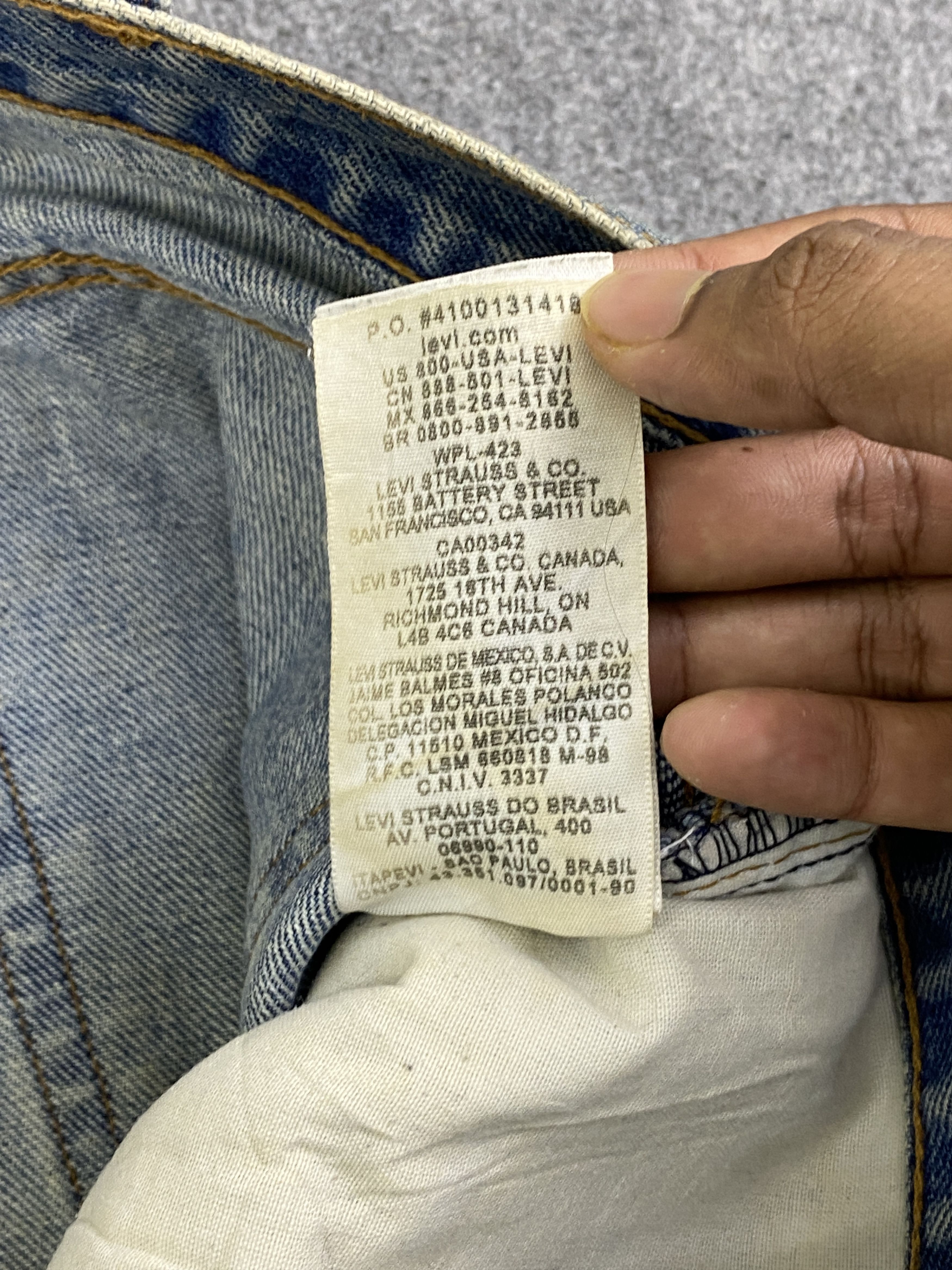 Levi's × Vintage Vintage Levis 517 Rusty Flared Dirty Jeans Size US 42 / EU 58 - 10 Thumbnail