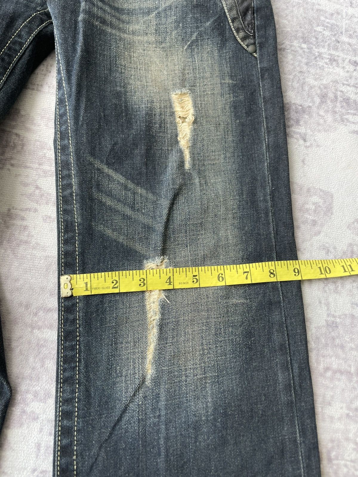 Japanese Brand × Tornado Mart × semanticdesign Big Train Studed Tornado Mart Style Jeans Size US 30 / EU 46 - 19 Thumbnail