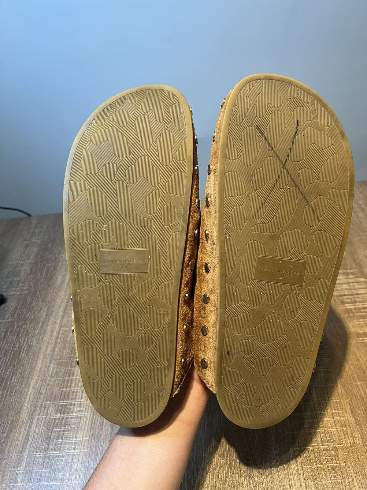 Veronica Beard Veronica Beard Suede Buckle Clogs Mules Size 10 Womens Size US 10 / IT 40 - 5 Thumbnail