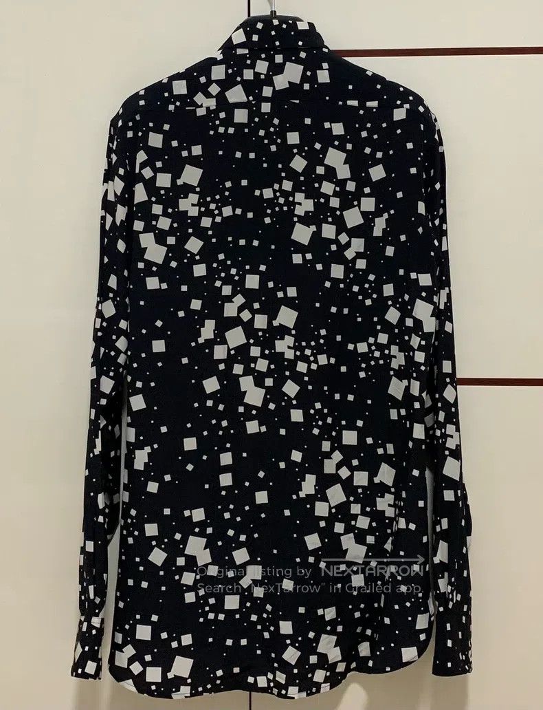 Saint Laurent Paris Saint Laurent Paris size 39 Black and white silk checkered Size US S / EU 44-46 / 1 - 2 Thumbnail