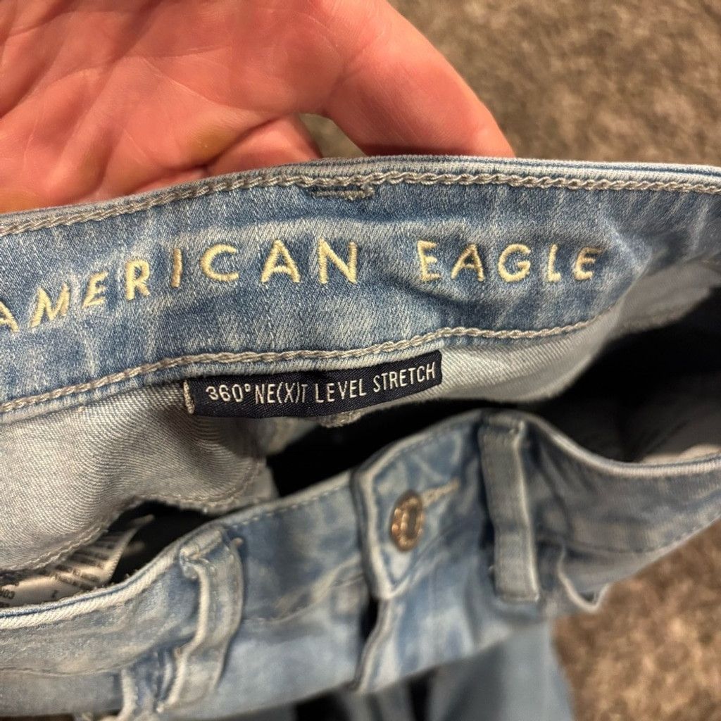 American Eagle Outfitters Women’s American Eagle Super Hi Rise Jegging Jeans Size 24" / US 00 / IT 34 - 6 Thumbnail