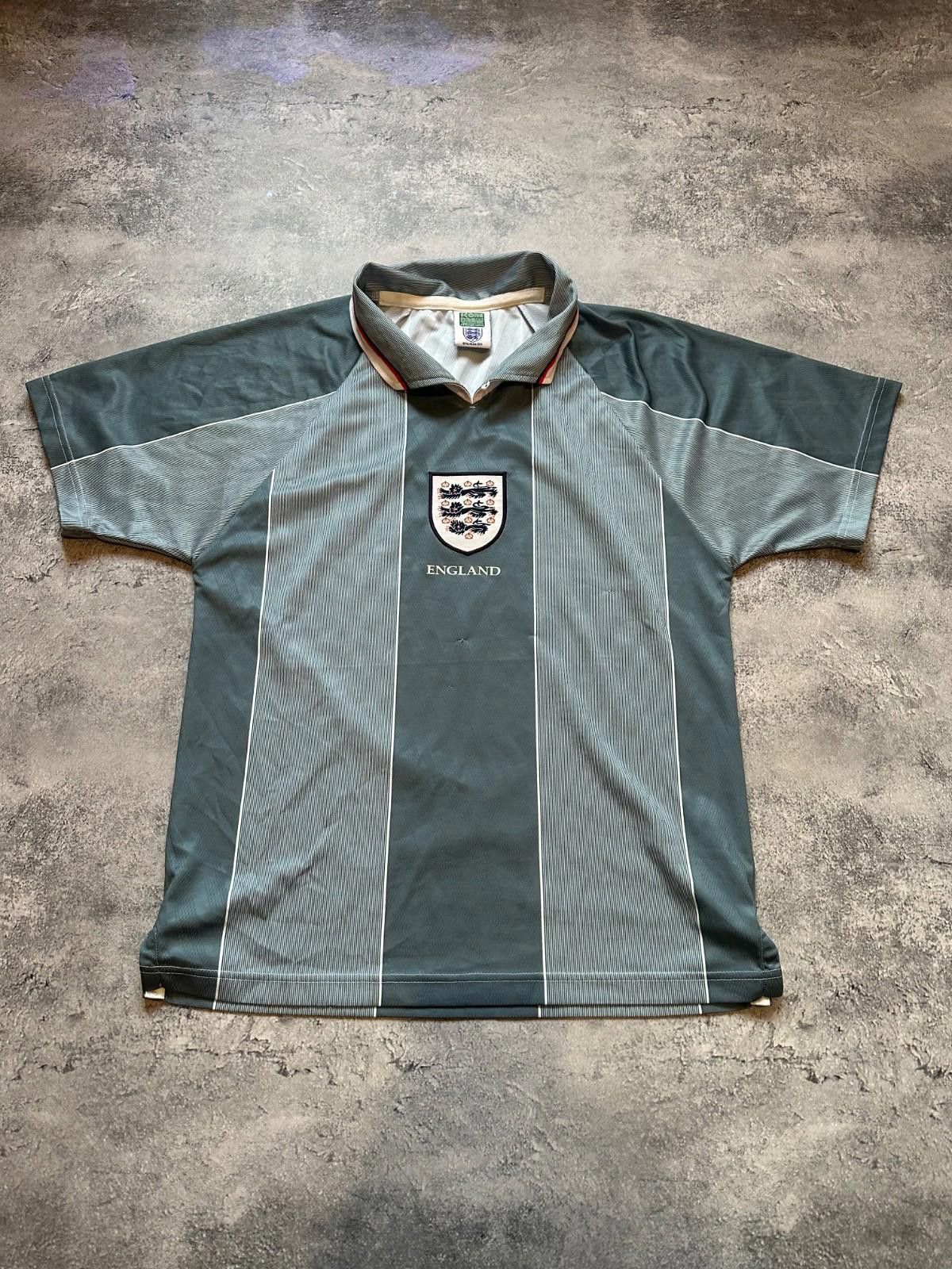 ENGLAND 1996 AWAY FOOTBALL SHIRT SCORE DRAW JERSEY