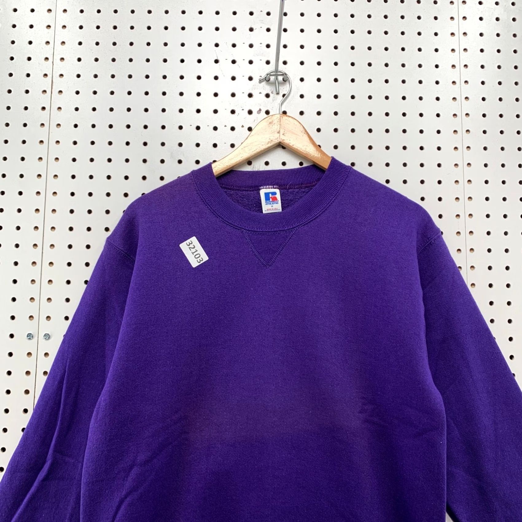 Russell Athletic VINTAGE Russell Athletic Shirt Mens M Purple 80s Crewneck Sweatshirt USA Size US M / EU 48-50 / 2 - 5 Thumbnail