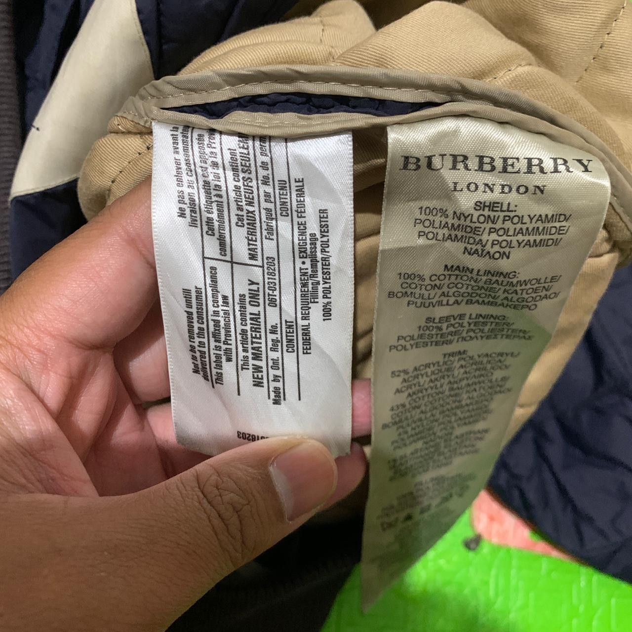 Burberry Burberry Quilted Bomber Jacket — British Luxury Heritage Size US L / EU 52-54 / 3 - 10 Thumbnail