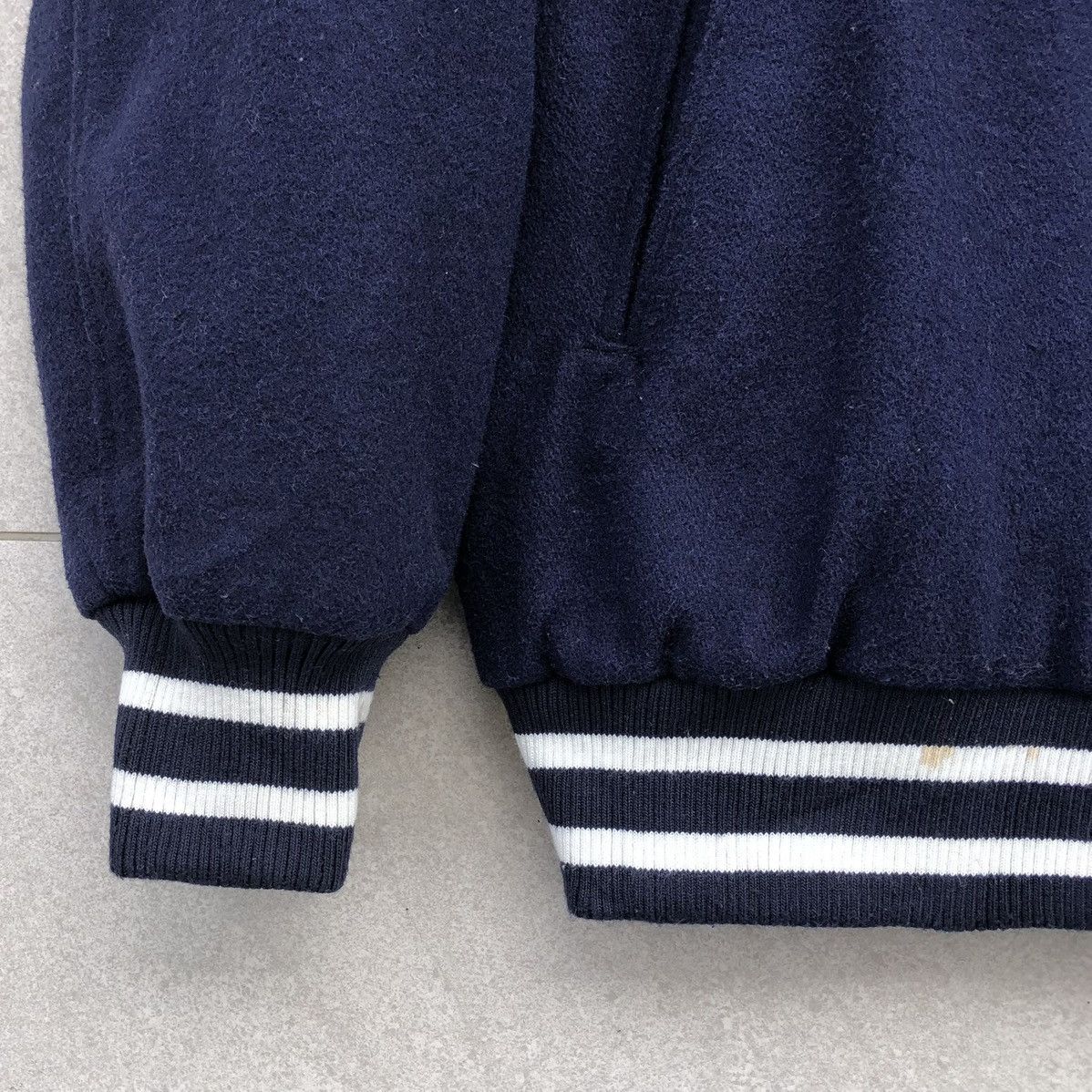Japanese Brand Japanese Brand WEGO Melton Patch Stadium Wool Varsity Jacket Size US M / EU 48-50 / 2 - 6 Thumbnail