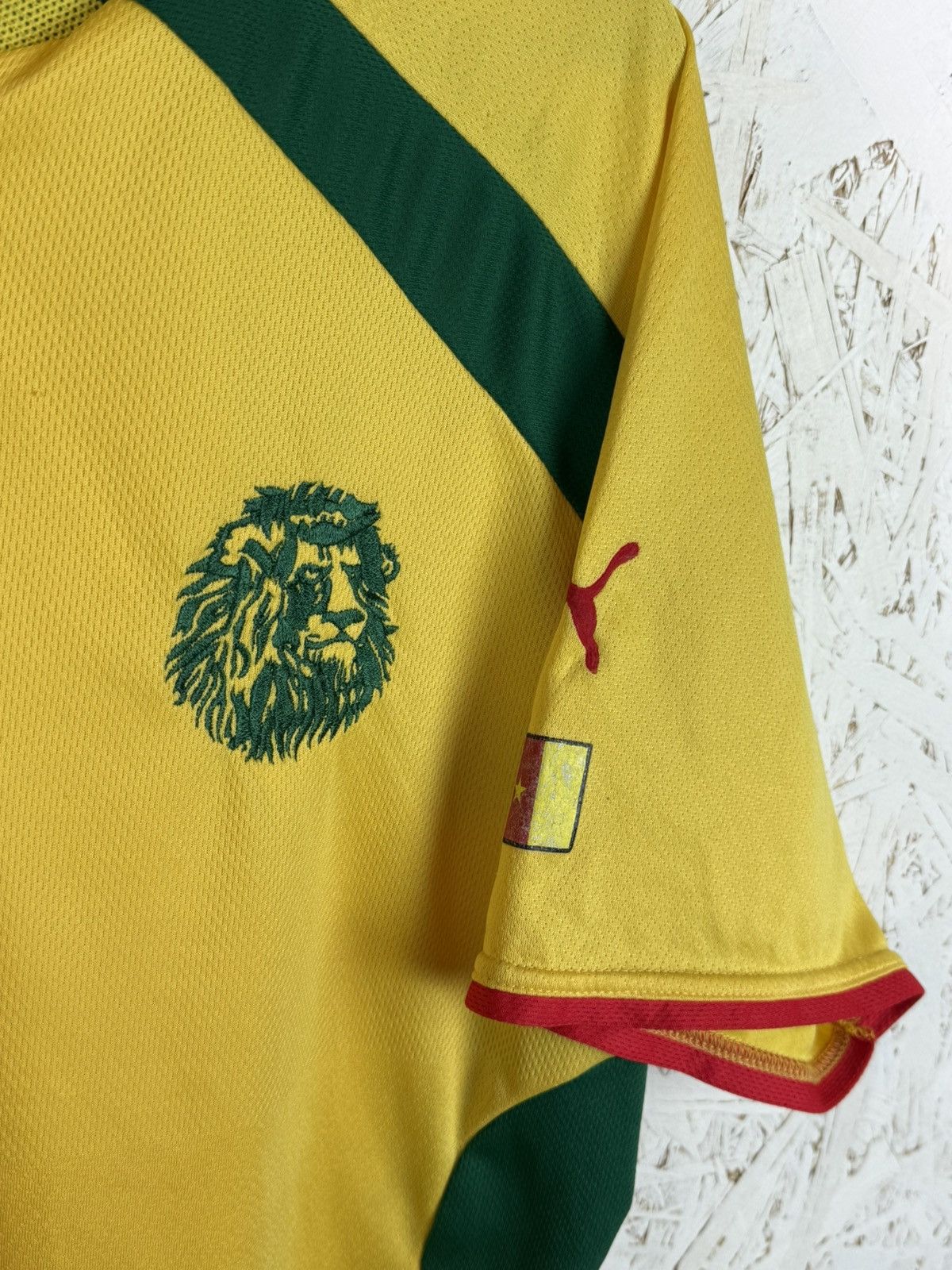 Puma Vintage Puma x Cameroon 2000 Away Kit Soccer Jersey XXL Size US XXL / EU 58 / 5 - 4 Thumbnail