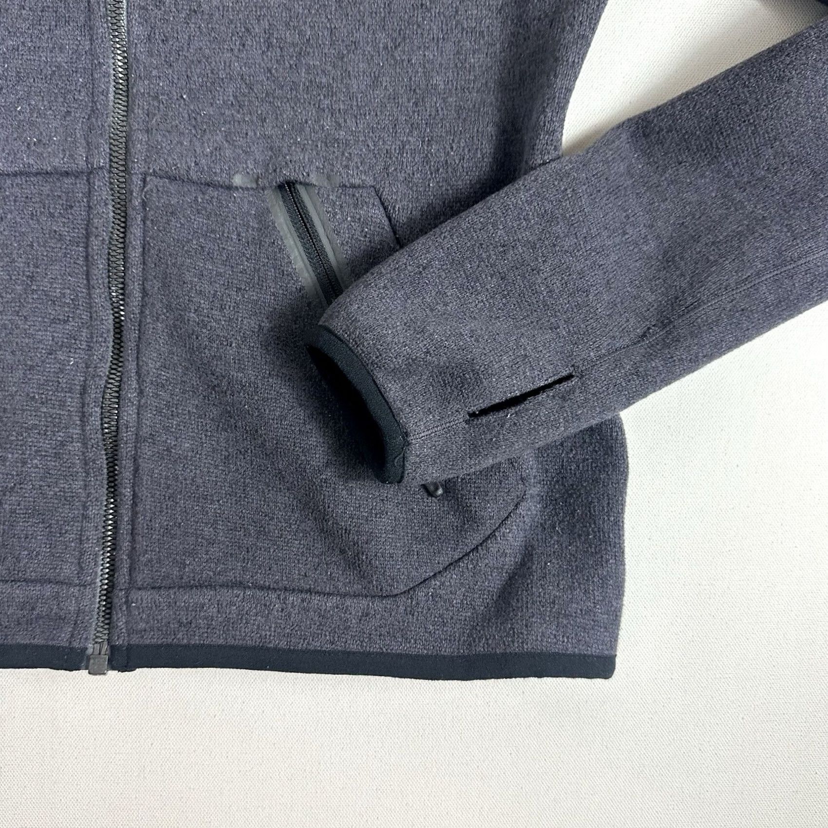 Nike Nike Sweatshirt Womens Small Gray Therma-Fit Full Zip Up Sweatshirt Size S / US 4 / IT 40 - 3 Thumbnail
