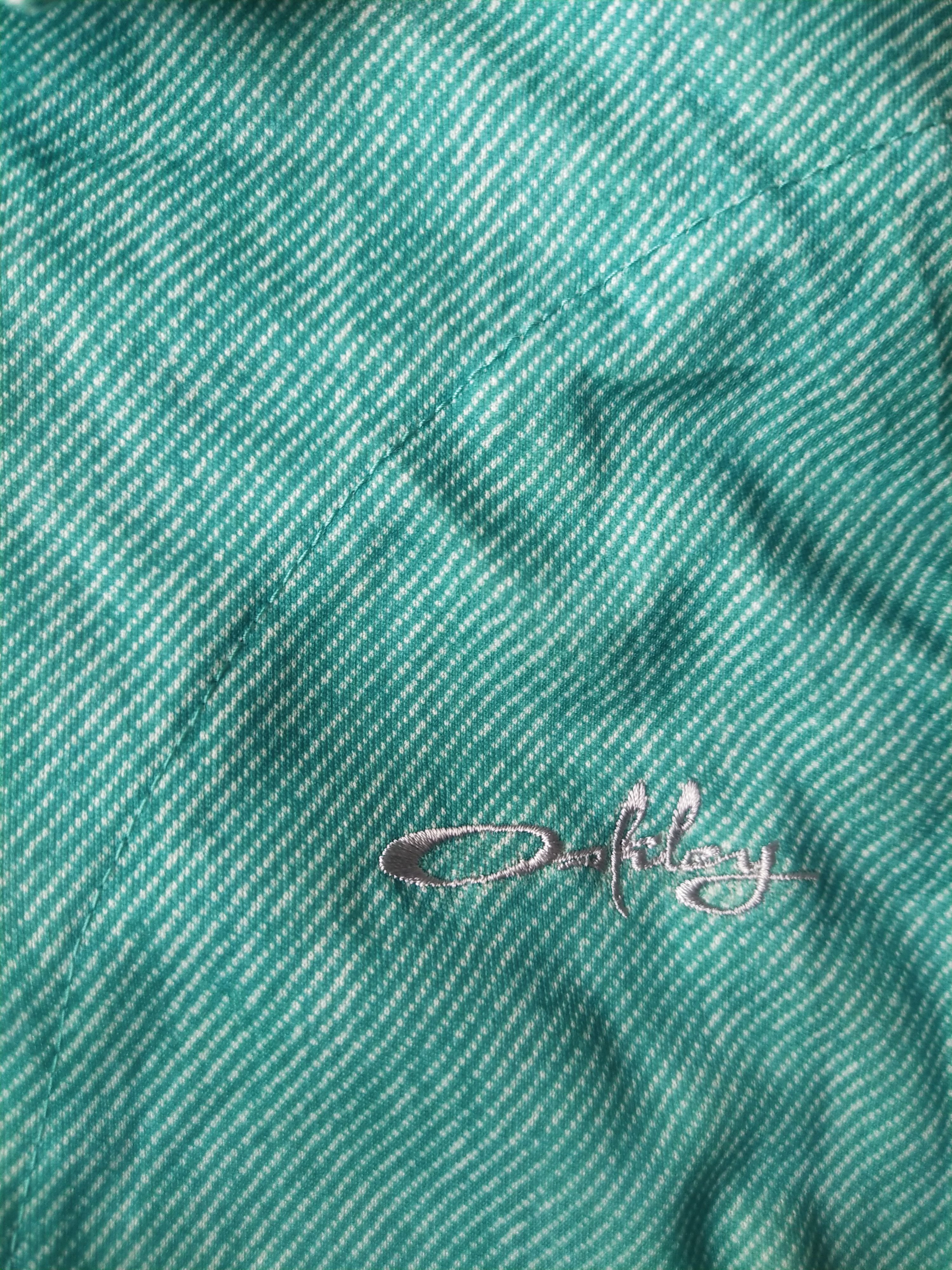 Oakley Oakley Archive Script Logo Long Sleeve Tech Polo Shirt Japan Size L / US 10 / IT 46 - 3 Thumbnail