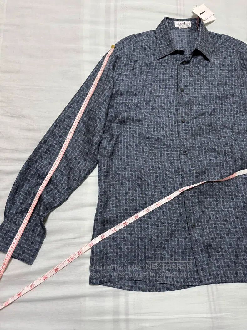 Hermes Hermes Silk shirt, 100% pure mulberry silk. Size US XXS / EU 40 - 6 Thumbnail
