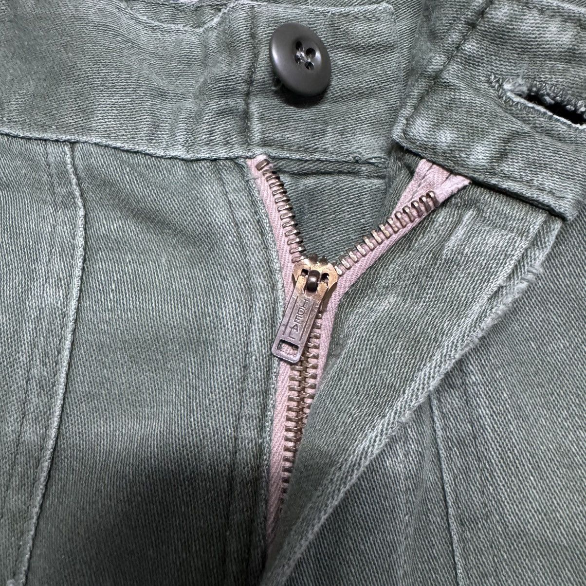 Vintage Vintage US Army OG107 Poplin Fatigue Pants Namwar Size US 28 / EU 44 - 12 Thumbnail