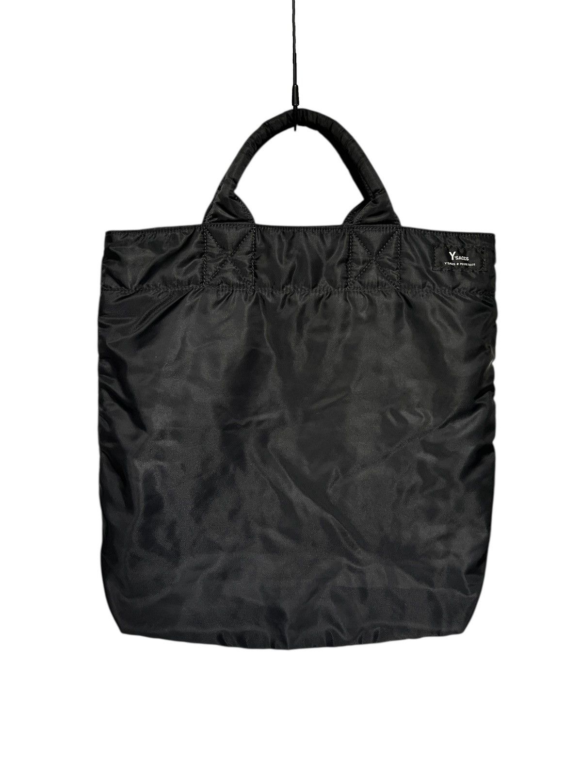 Yohji Yamamoto Y’SACCS Bomber Nylon Tote Bag Size ONE SIZE - 1 Thumbnail