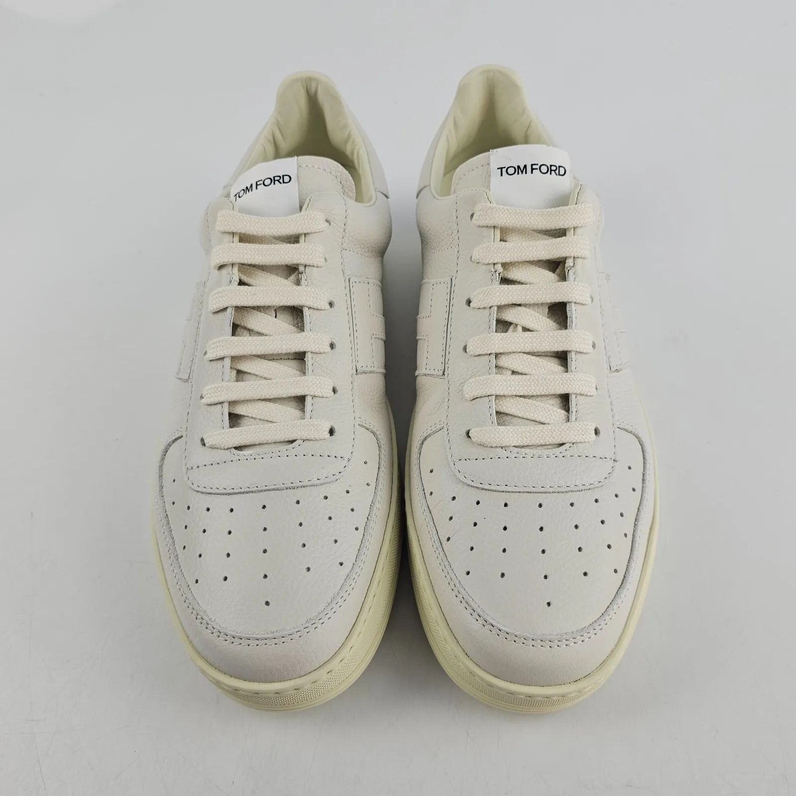 Tom Ford Tom Ford Radcliffe White Low Top Sneakers New Size US 12 / EU 45 - 6 Thumbnail