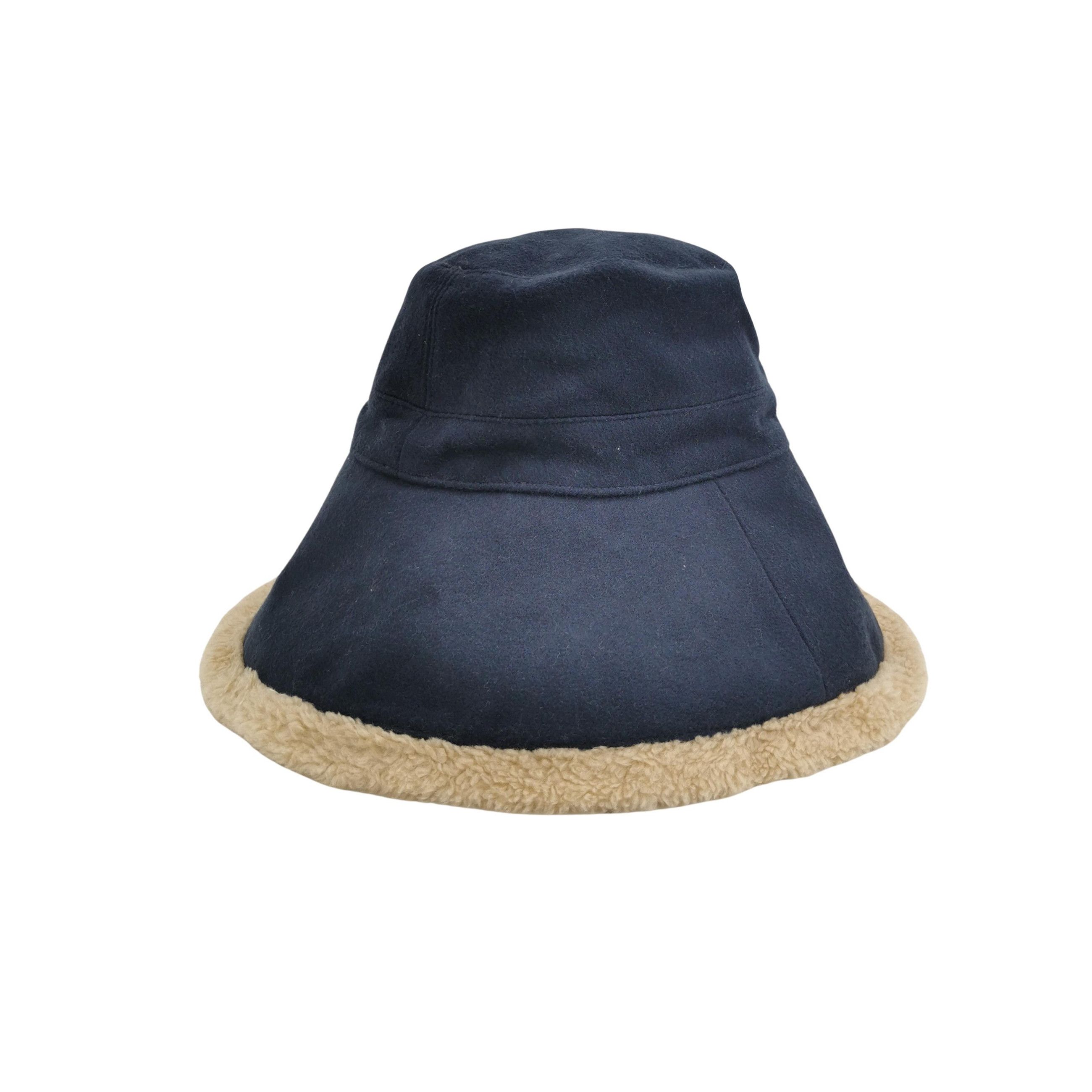 Gucci Gucci Faux Fur Trim Bucket Hat Size S Size ONE SIZE - 1 Thumbnail