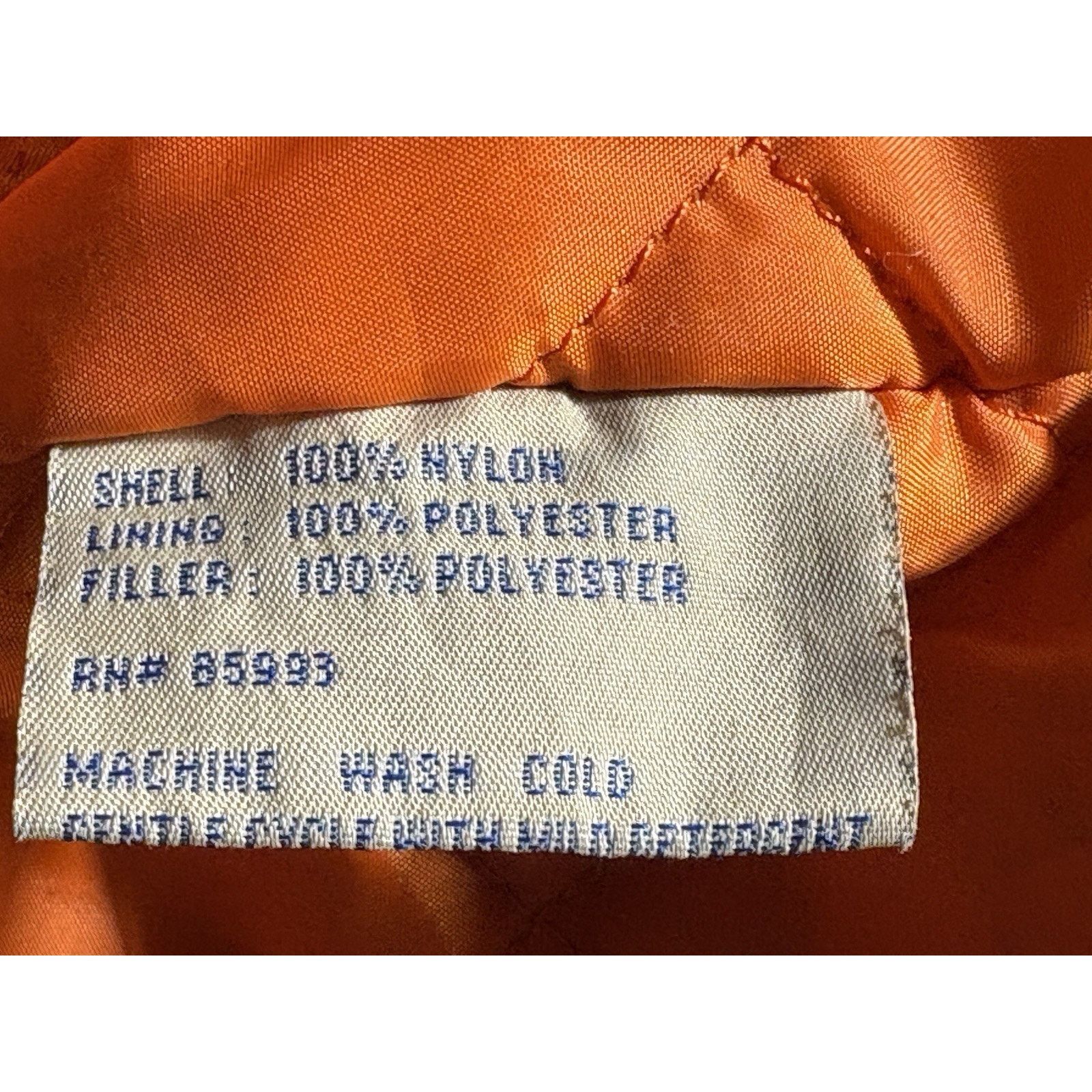 Lucky Brand Lucky Brand MA1 Flight Bomber Jacket Washed Military L Size US L / EU 52-54 / 3 - 6 Thumbnail