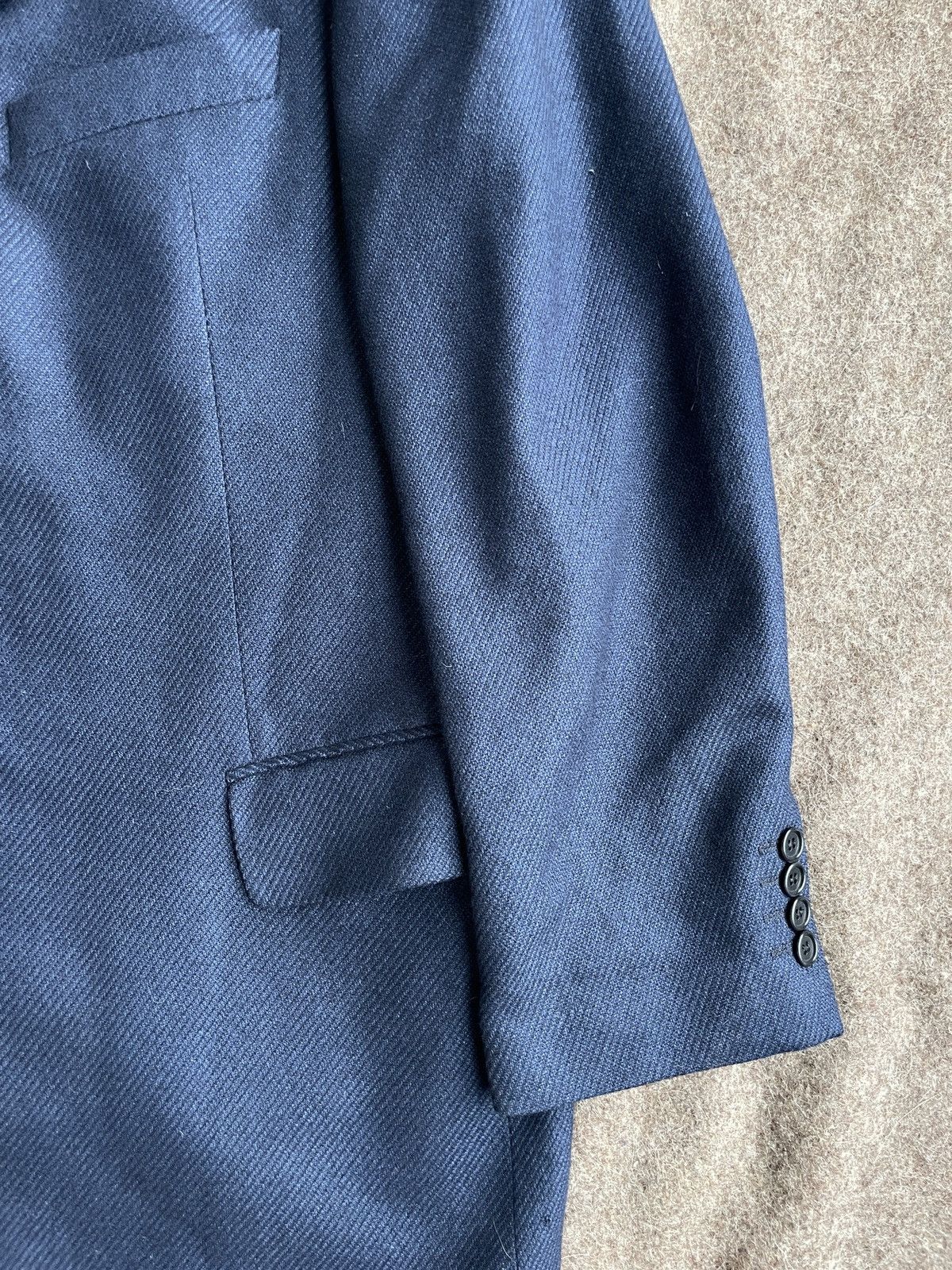 Ermenegildo Zegna Hugo Boss Silk-Cashmere Ermenegildo Zegna Blazer Jacket Size 52R - 2 Thumbnail