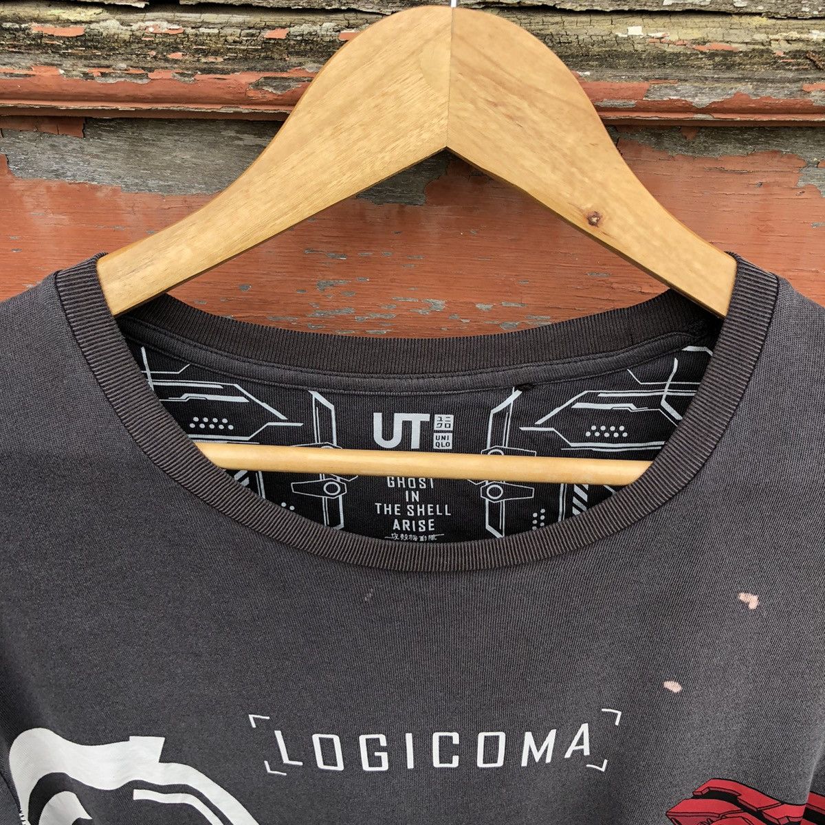 Uniqlo 🔥Faded🔥 Ghost In The Shell x Uniqlo Sunfaded Tshirt Size US XL / EU 56 / 4 - 5 Thumbnail