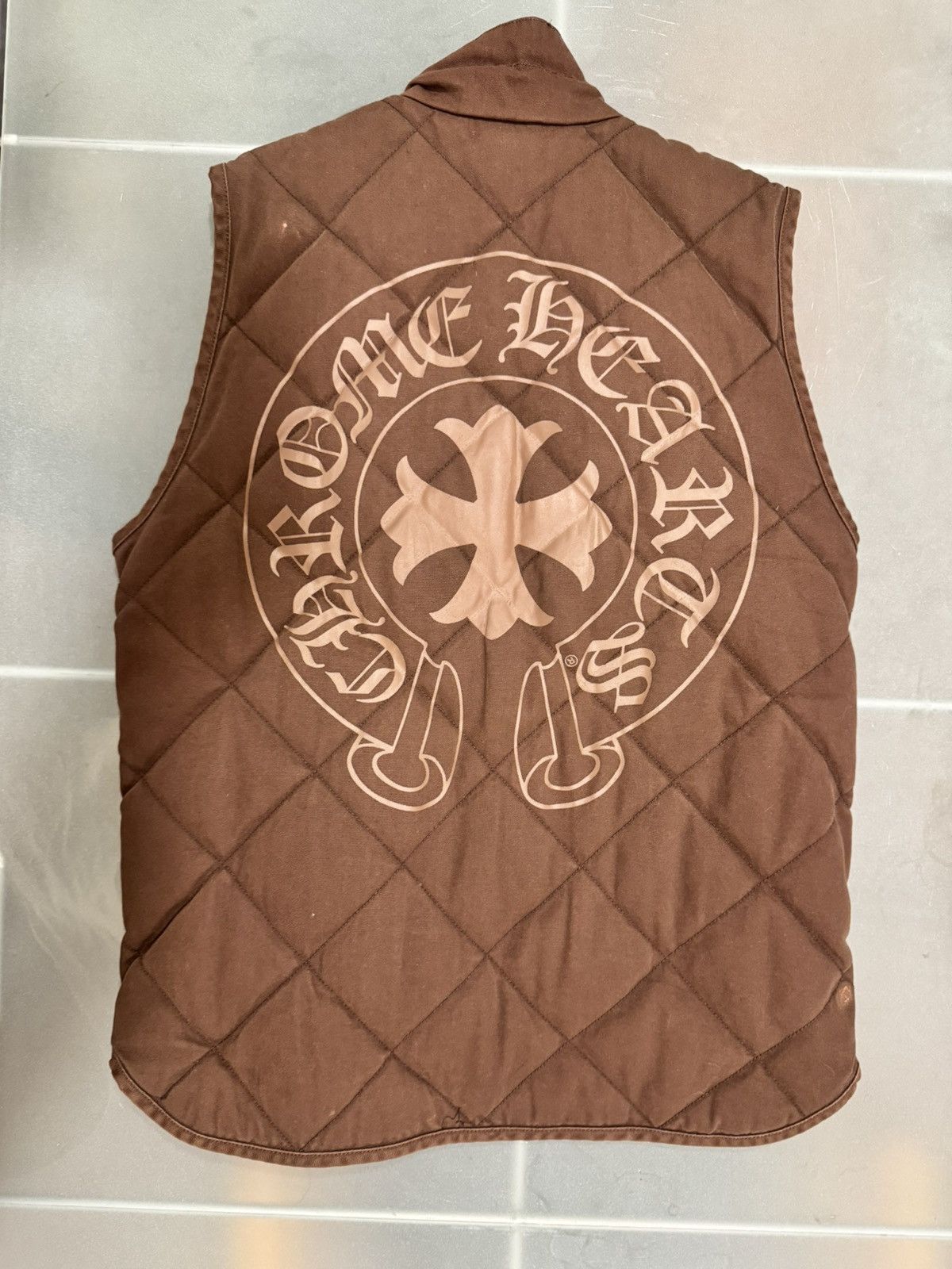 Chrome Hearts Chrome Hearts Brown Teenage Kicks Vest Size US L / EU 52-54 / 3 - 2 Thumbnail