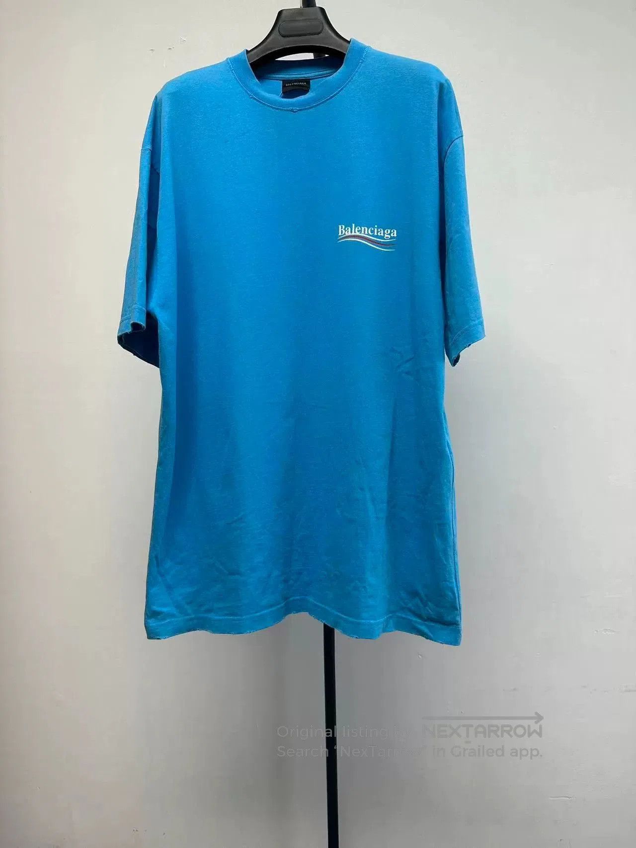 Balenciaga Balenciaga Logo Print Crewneck Short Sleeve T-Shirt. Size XS / US 0-2 / IT 36-38 - 1 Thumbnail